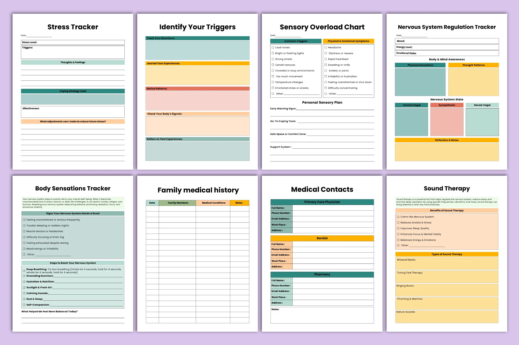 Nervous System Therapy Workbook - Image 6