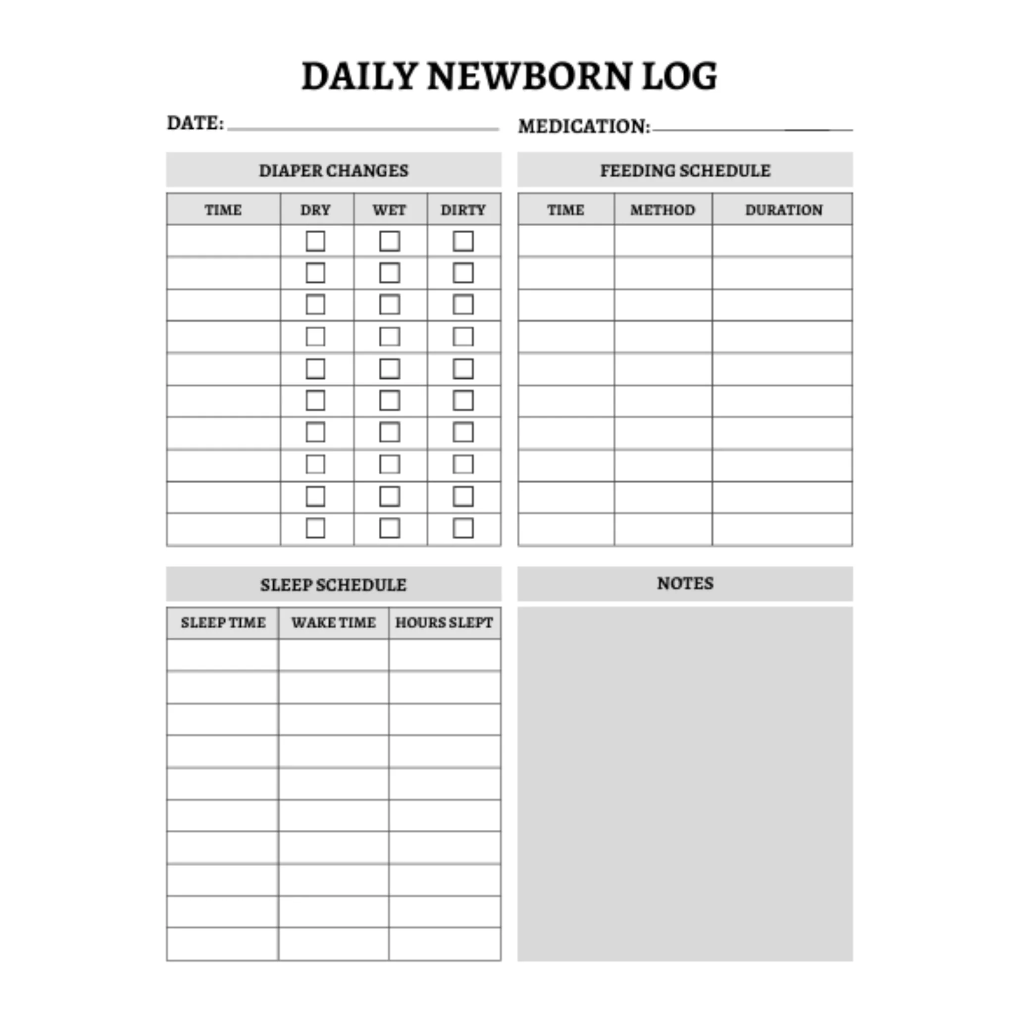 Newborn Planner Bundle - Image 2