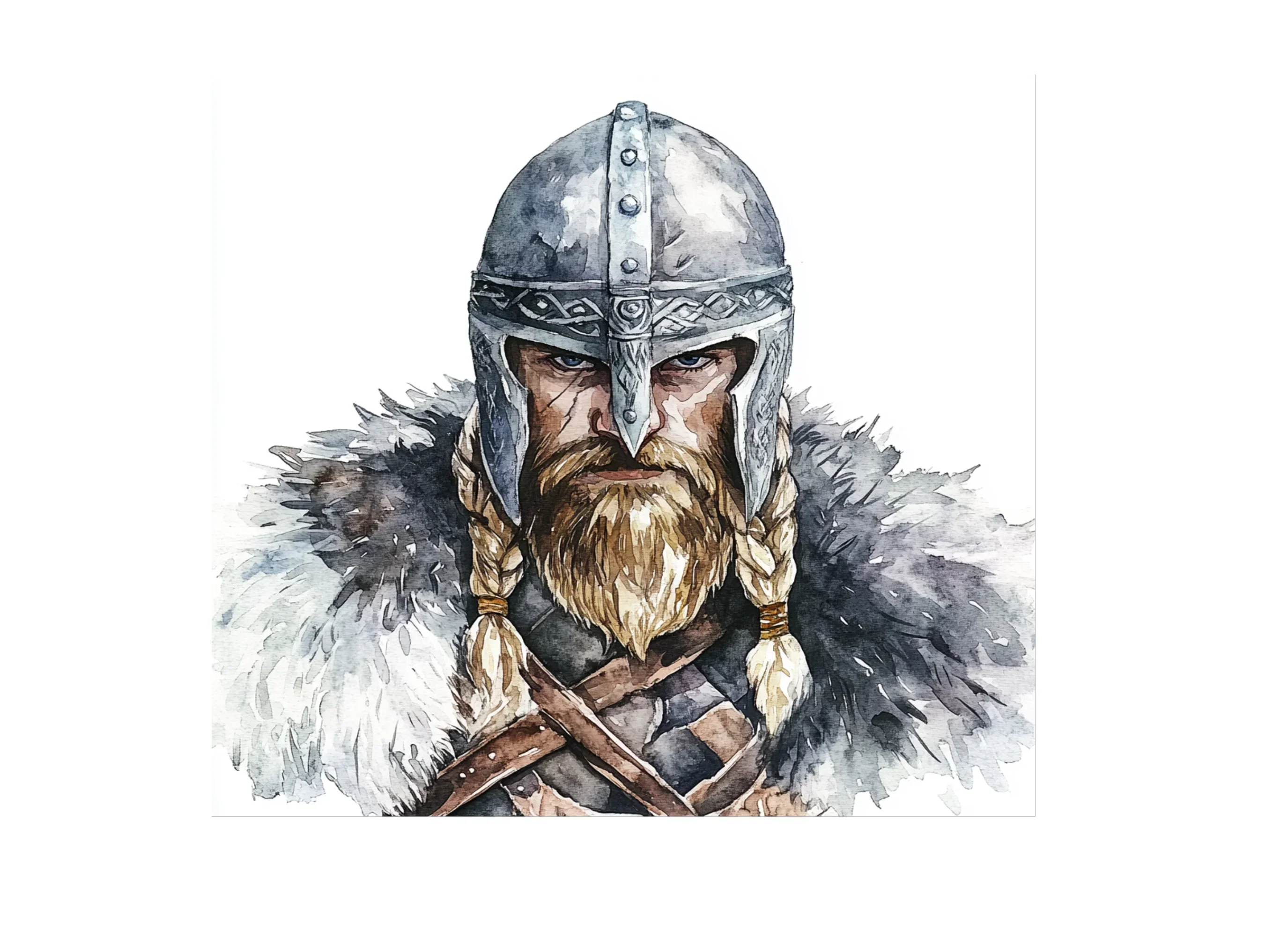 Norsemen With Shields Clipart Bundle - Image 3