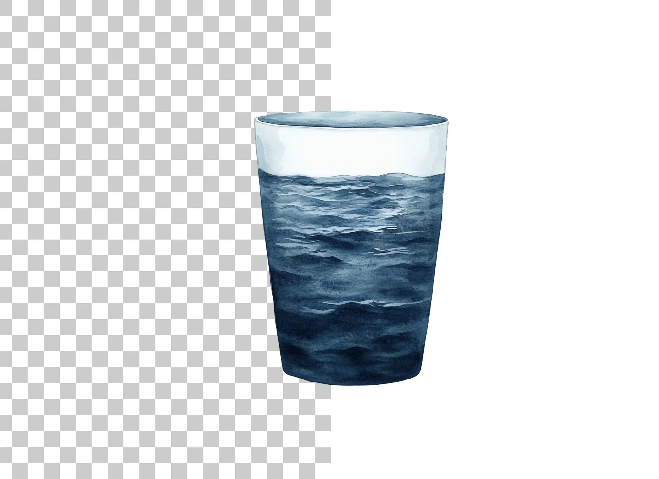 Ocean Waves Tumbler Clipart Bundle - Image 2