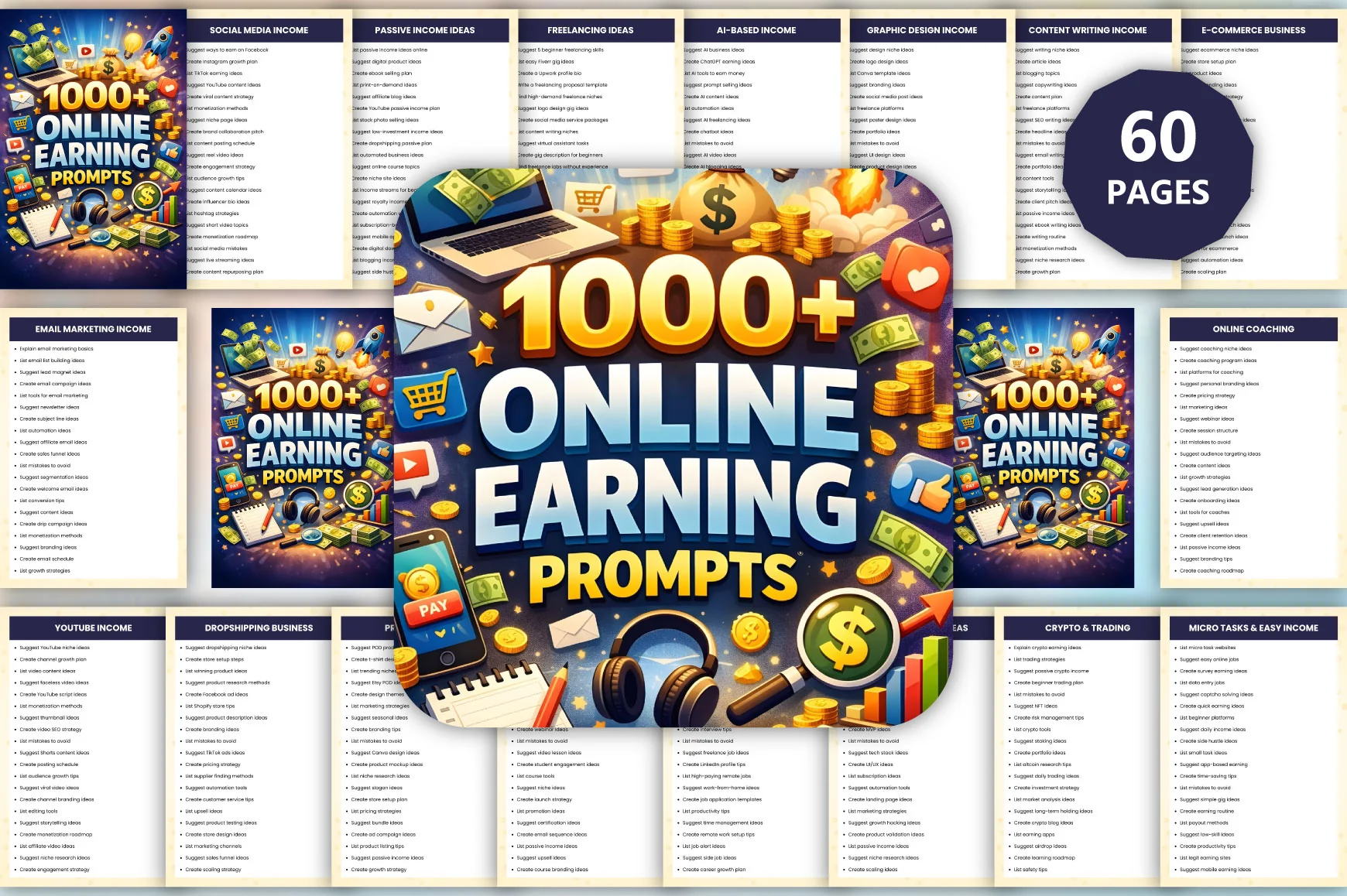 Online Earning Prompts