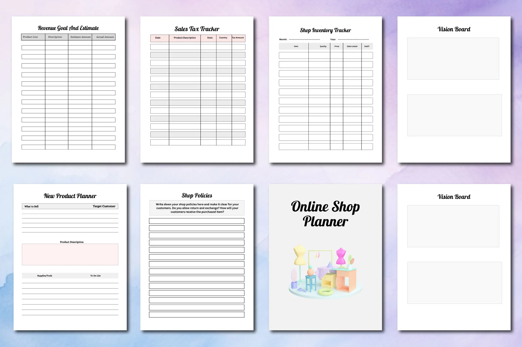 Online Shop Planner - Image 3