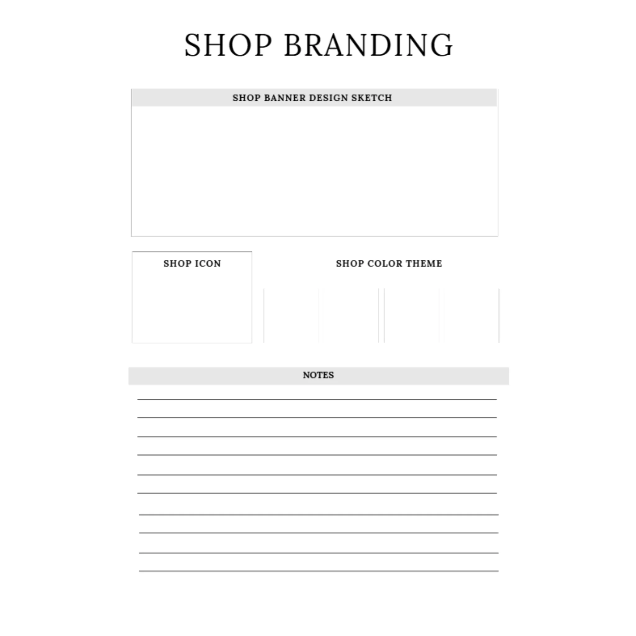 Online Shop Planner Bundle - Image 3