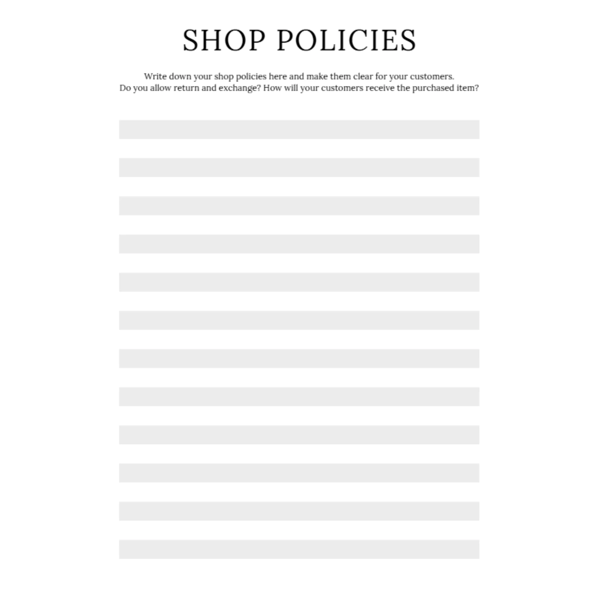 Online Shop Planner Bundle - Image 4