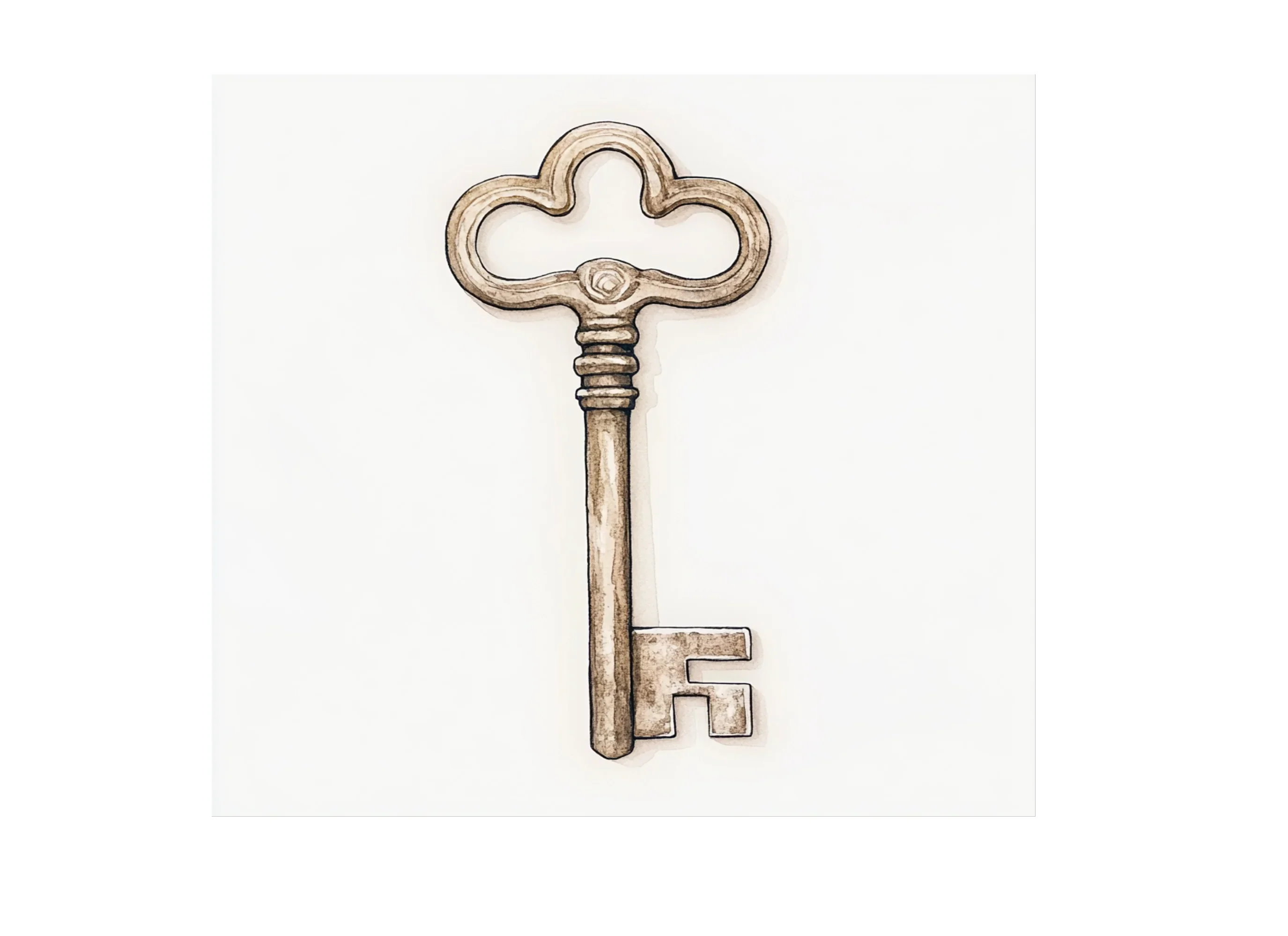 Ornate Antique Keys Clipart Bundle - Image 2