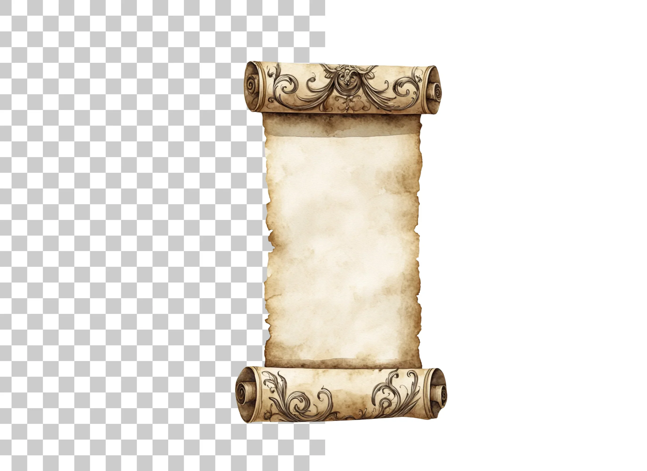 Ornate Scrolls Clipart Bundle - Image 3