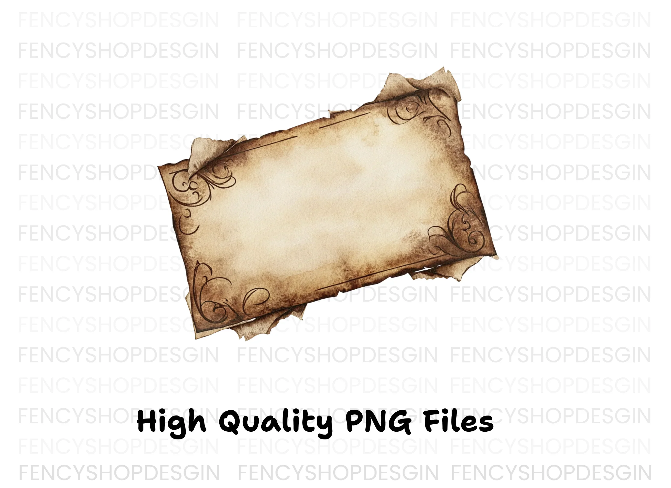 Ornate Vintage Labels Clipart Bundle - Image 2