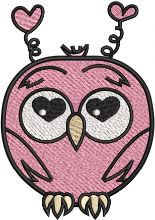 Owl Embroidery Design