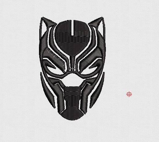Panther Embroidery Design