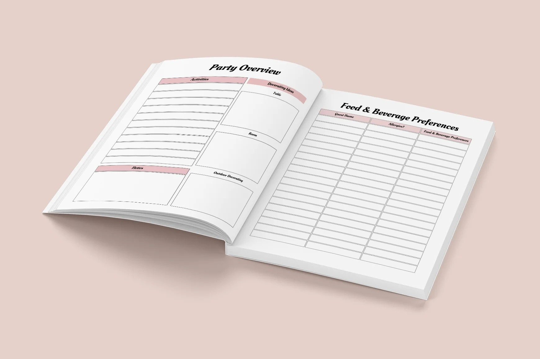 Party Event Planning Planner - Image 2