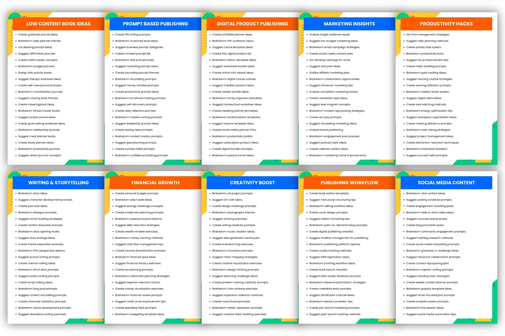 Passive Publishing Prompts for Creative Projects - Image 3