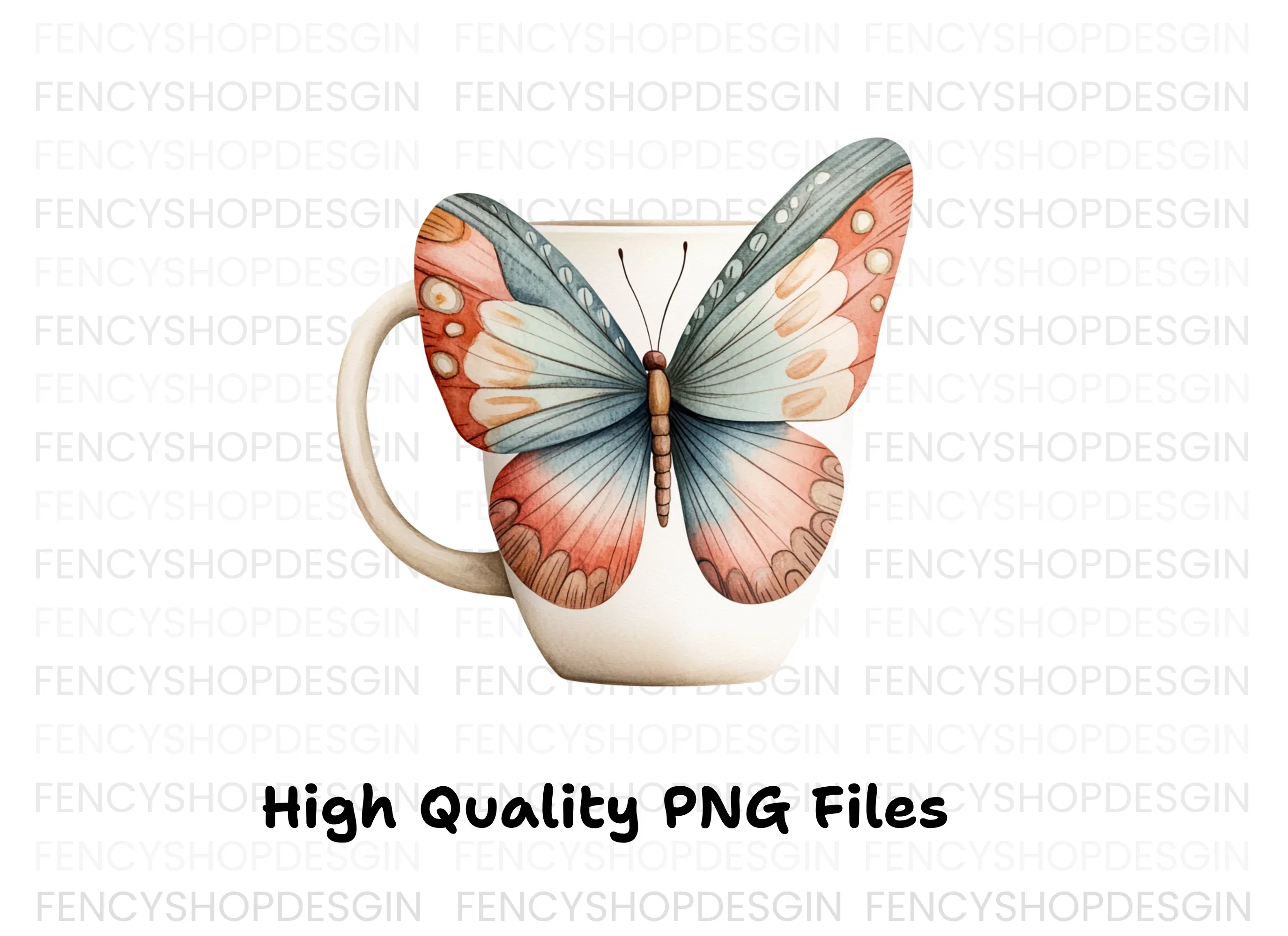 Pastel Butterfly Clipart Bundle - Image 3