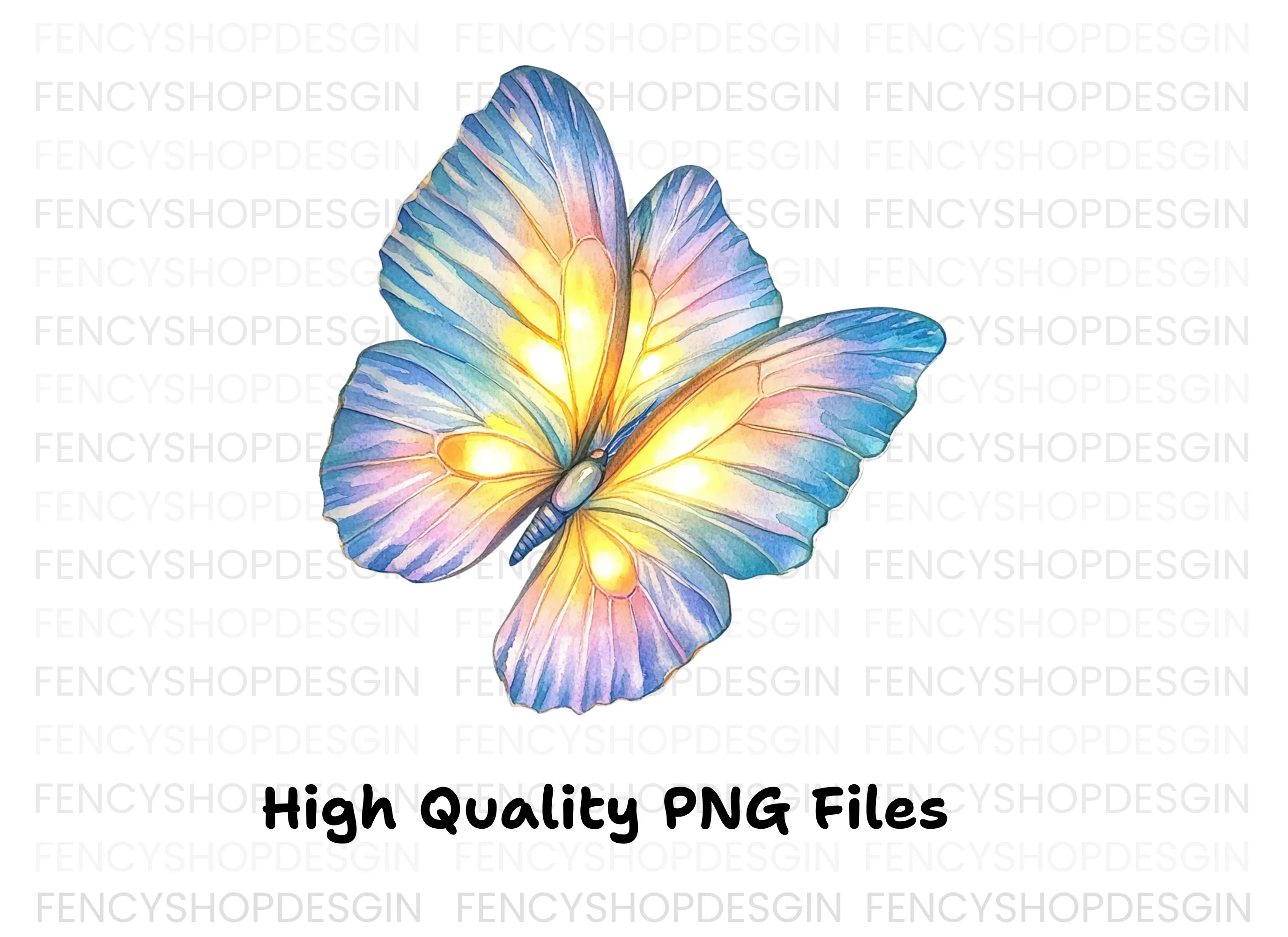 Pastel Butterfly Duo Clipart Bundle - Image 4