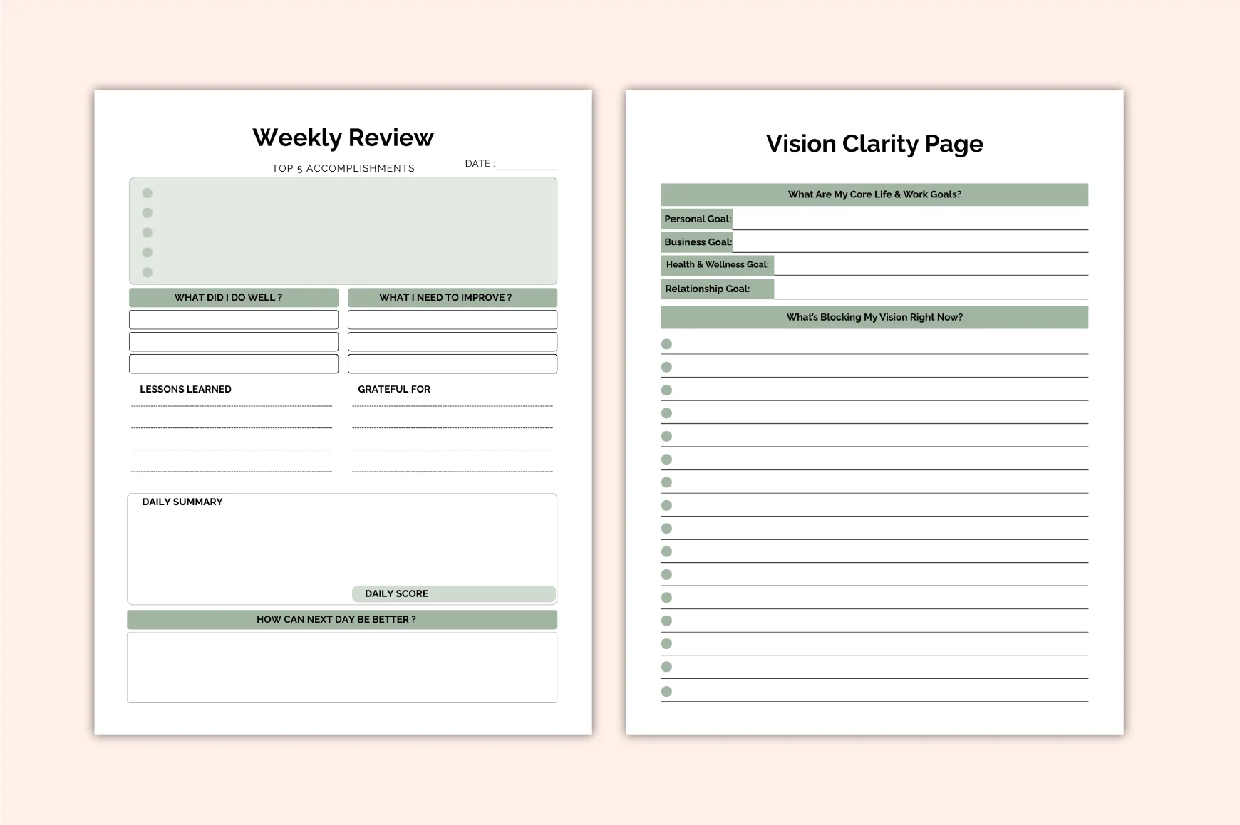 Peak Performance Planner - Image 3