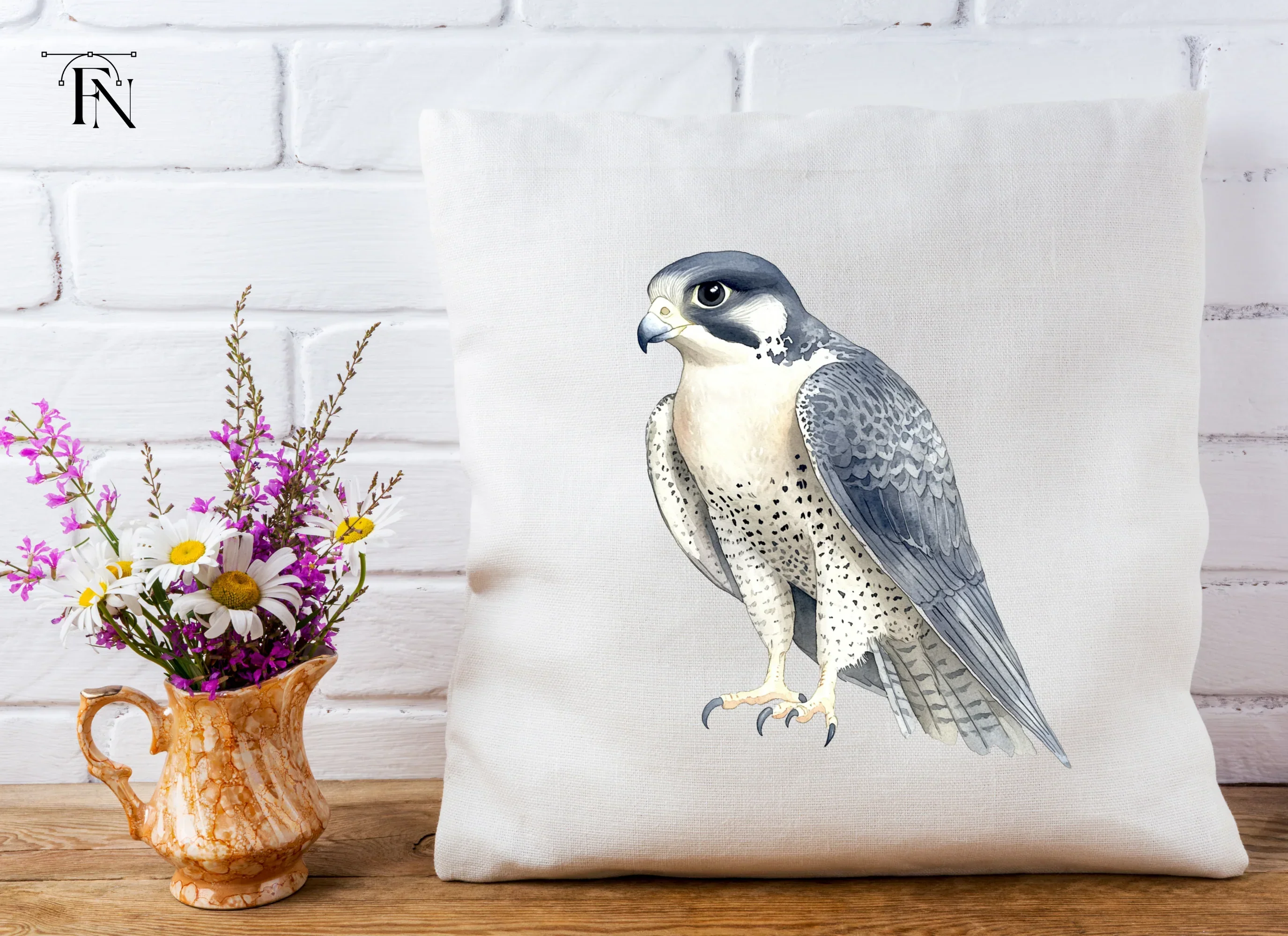 Peregrine Falcon Clipart Bundle - Image 4