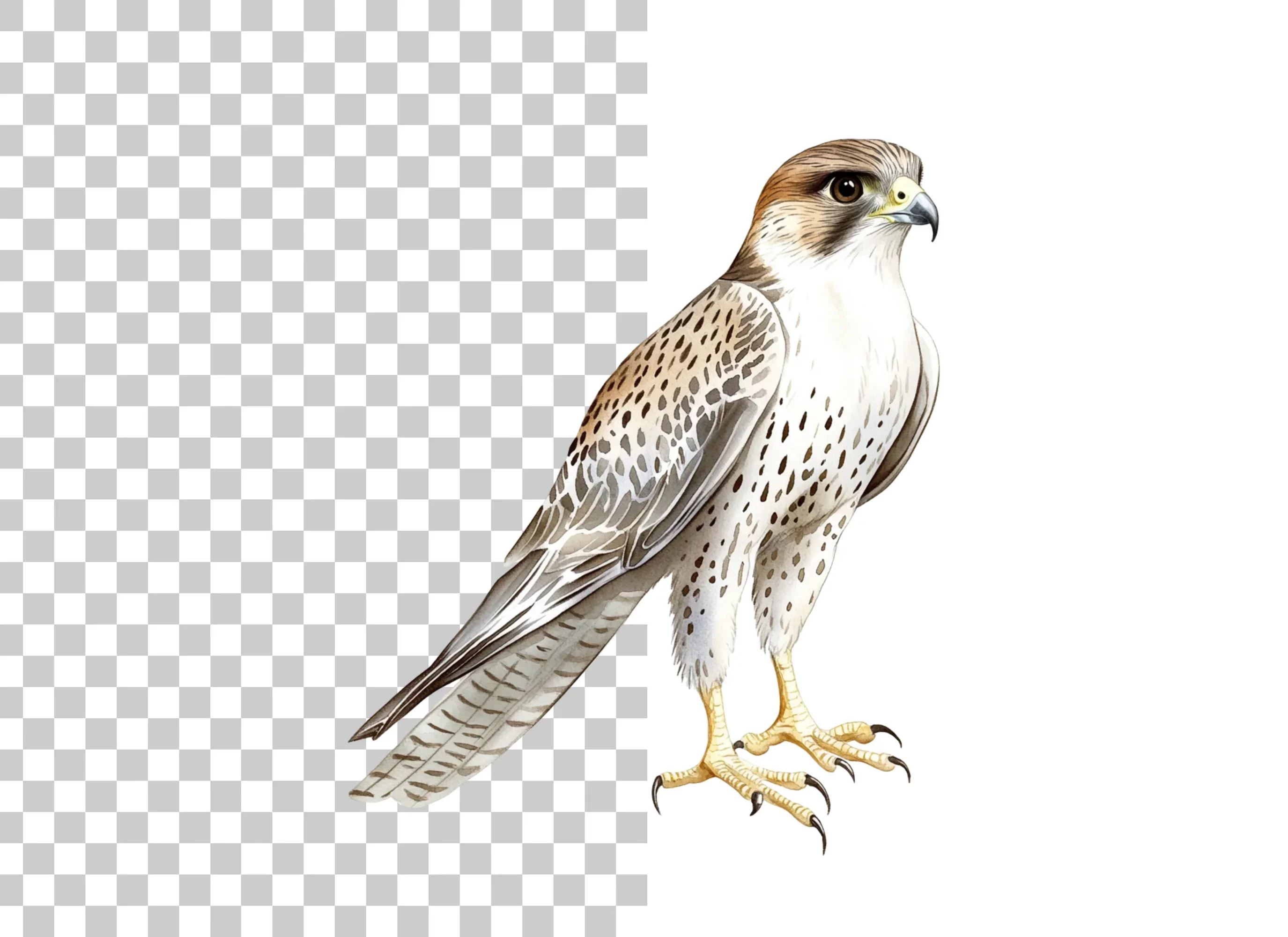 Peregrine Falcon Clipart Bundle - Image 6