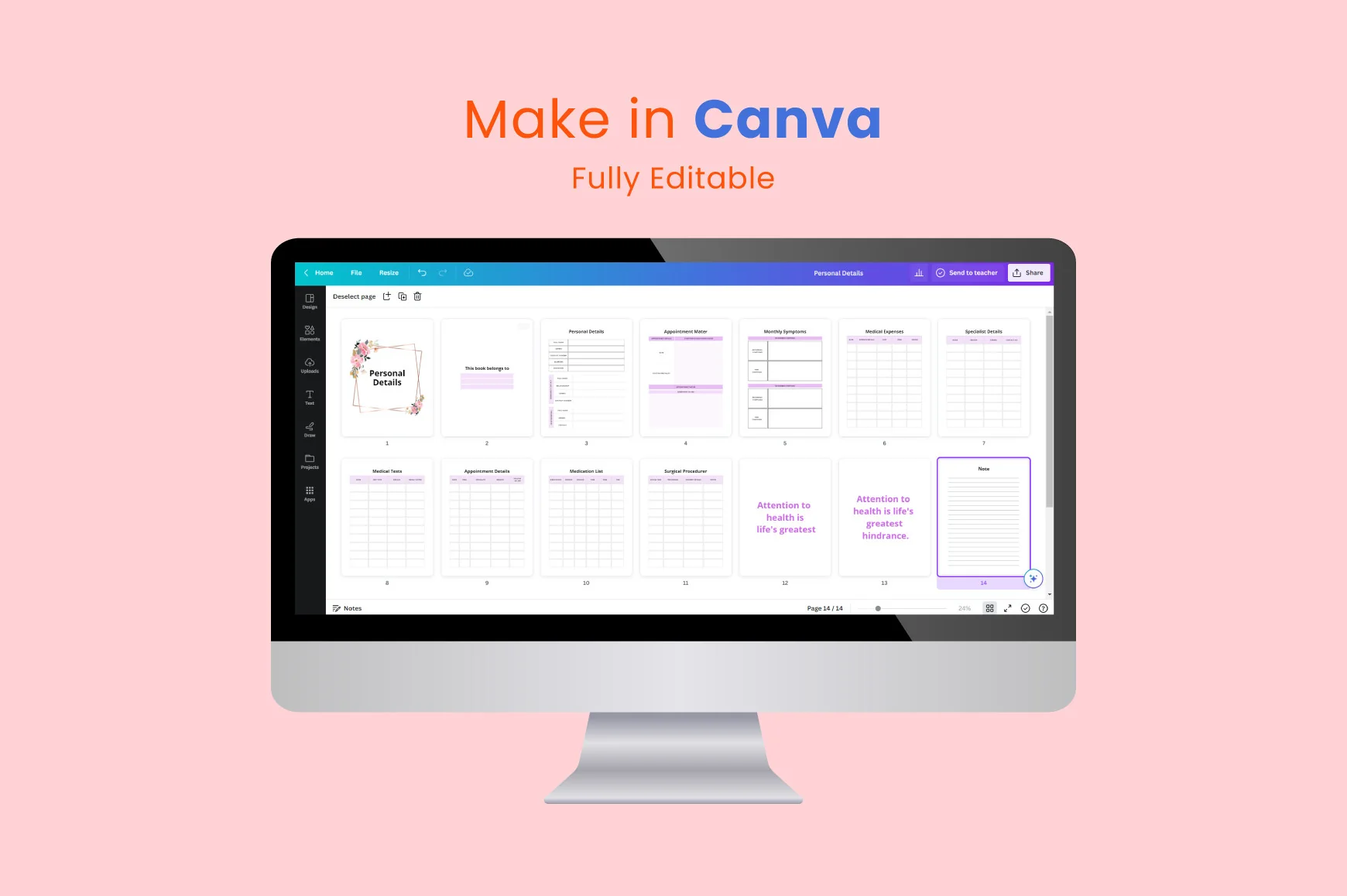 Personal Details Planner - Image 2