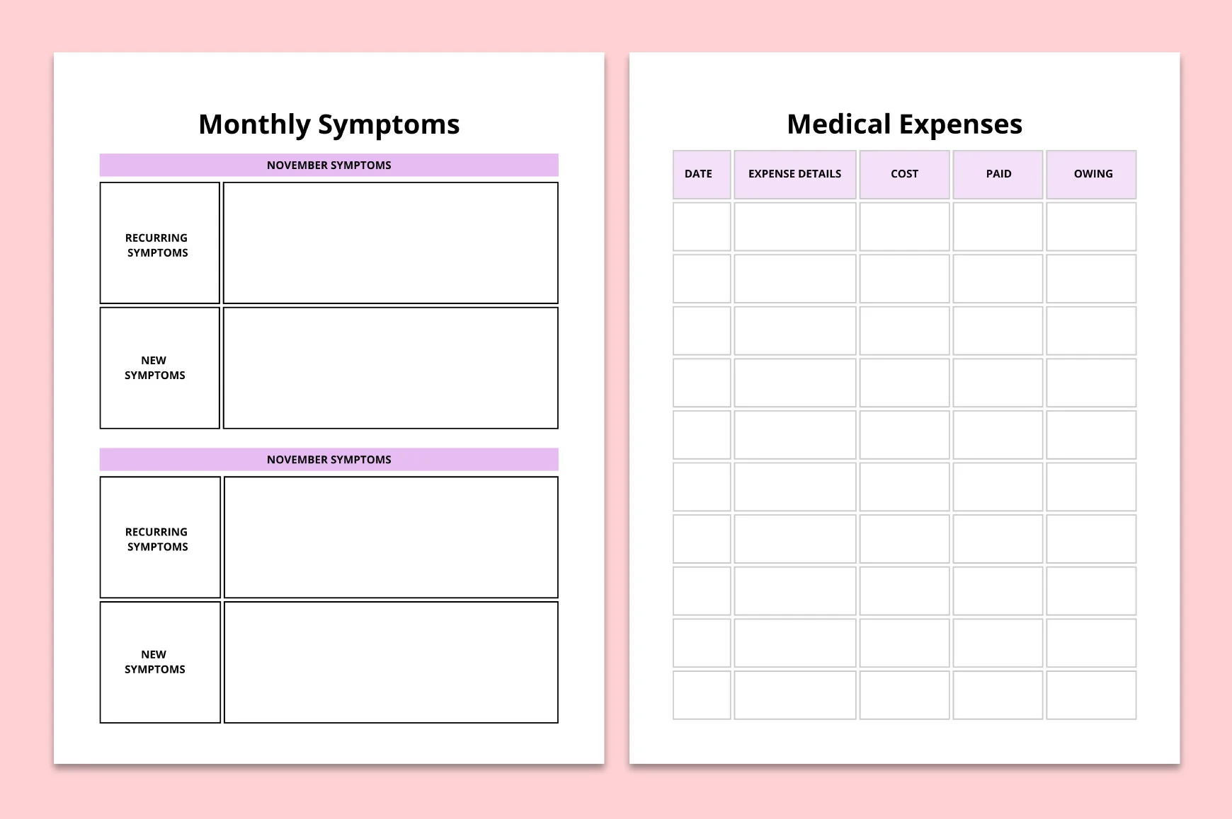 Personal Details Planner - Image 4