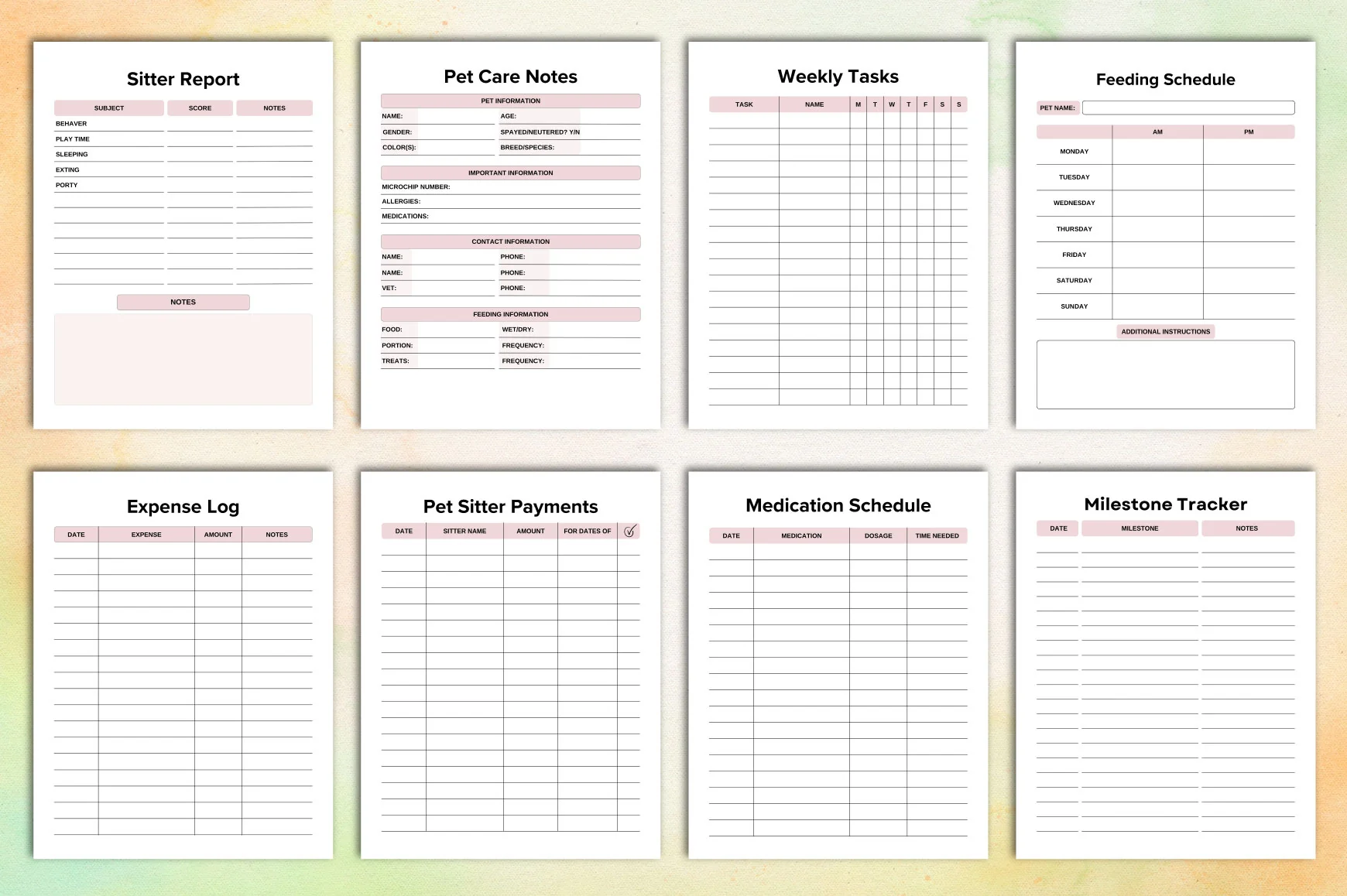 Pet Care Planner Guide - Image 3