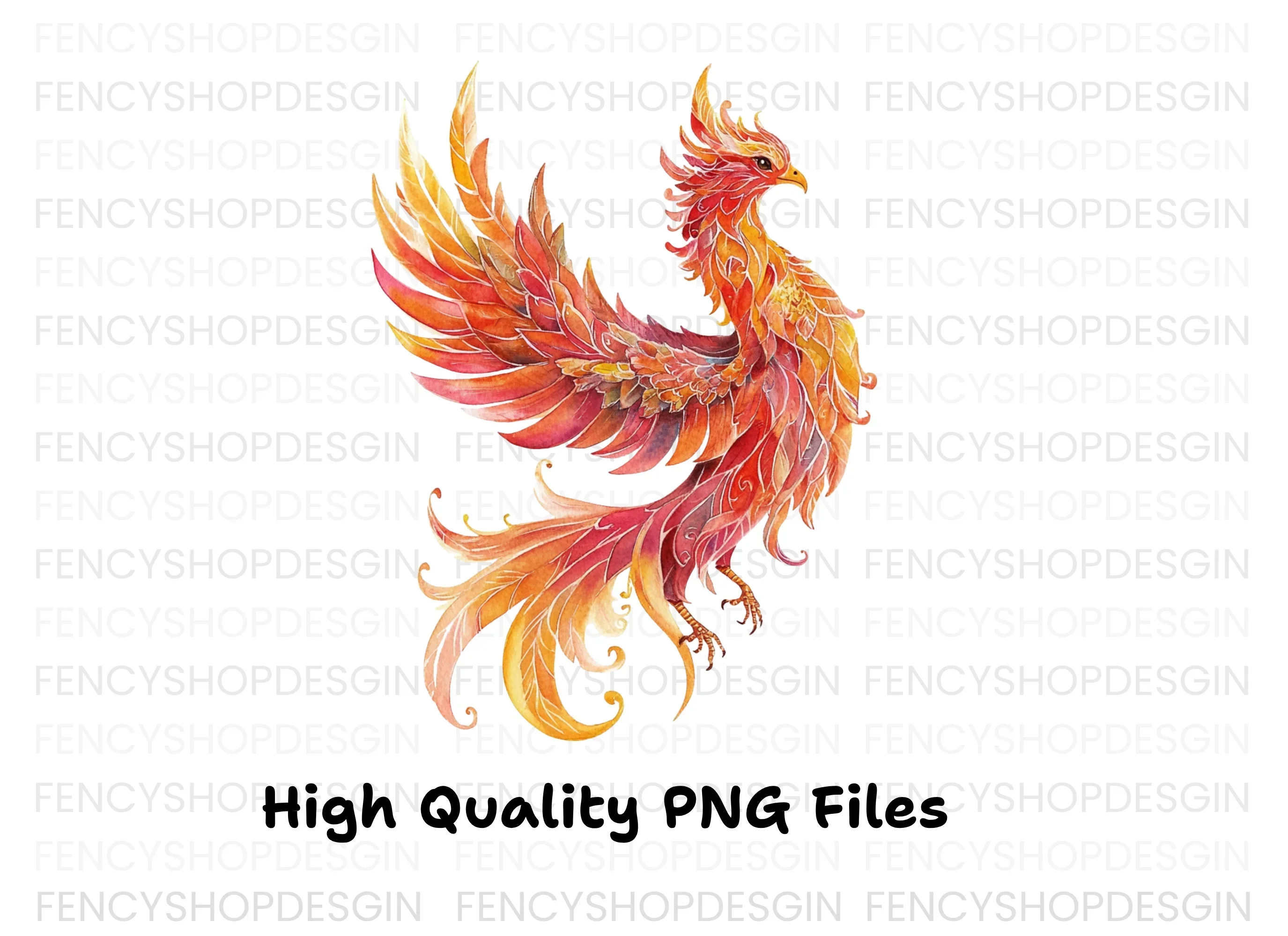 Phoenix Clipart Bundle - Image 3