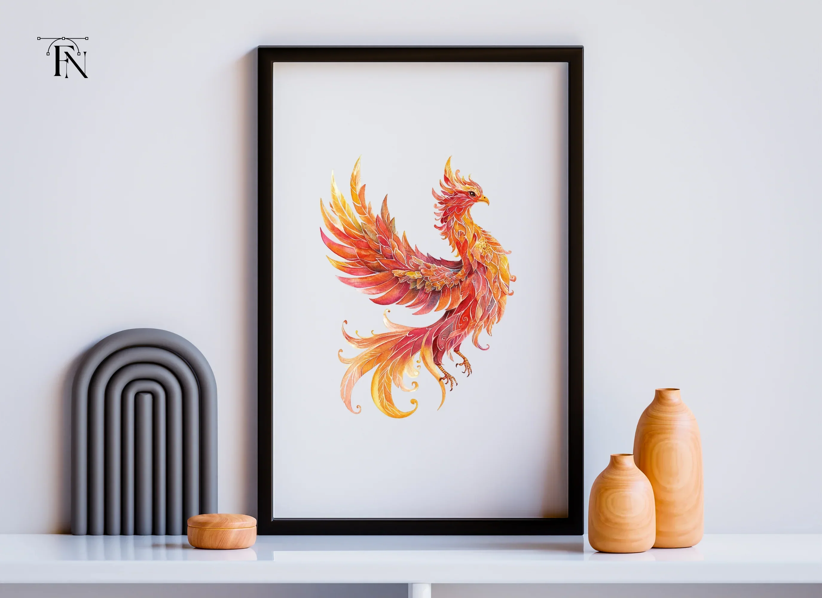 Phoenix Clipart Bundle - Image 6