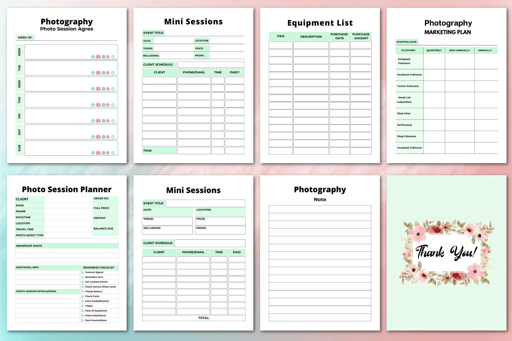 Photography Planner - Image 5