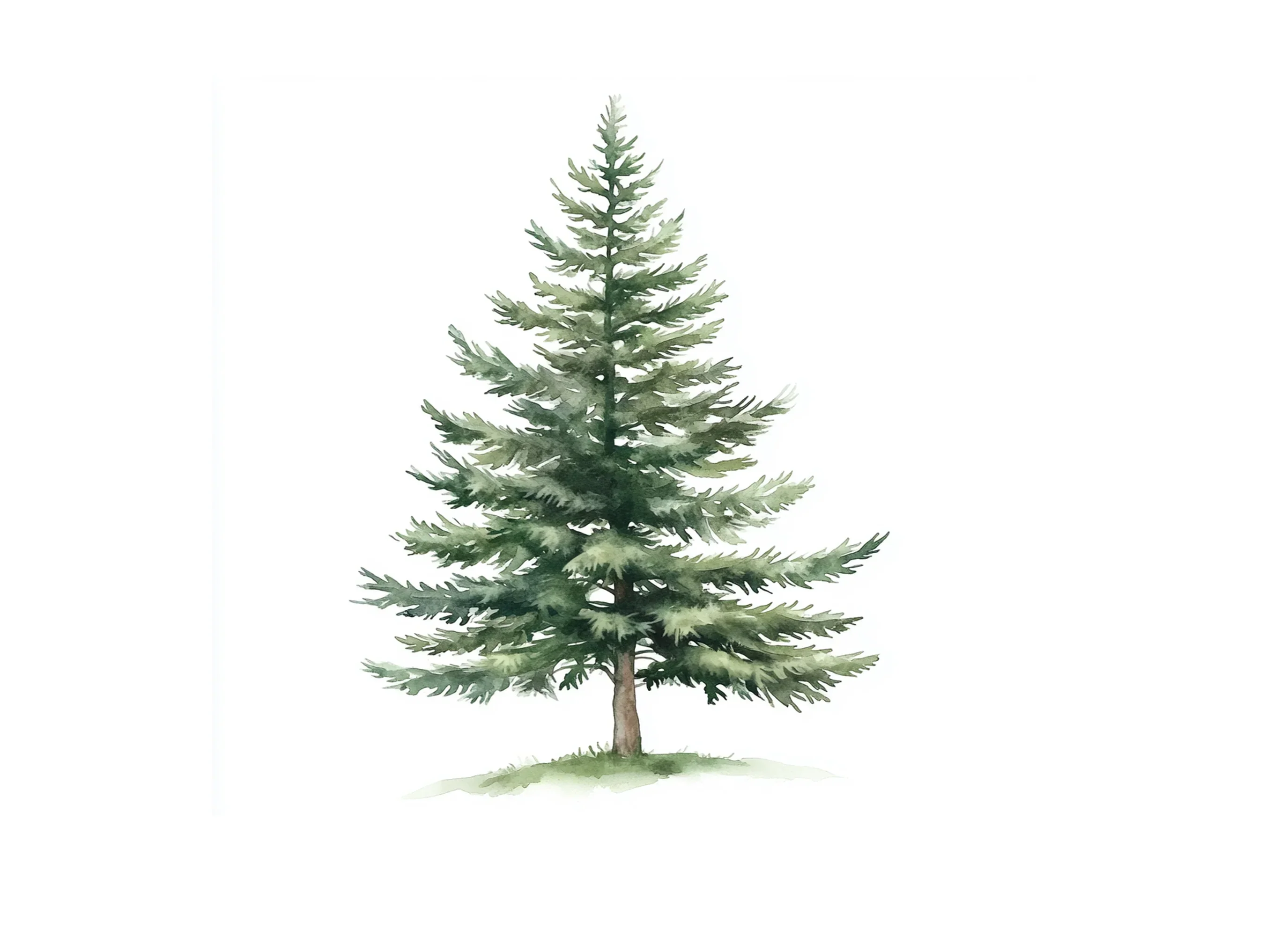 Pine Tree Clipart Bundle - Image 2