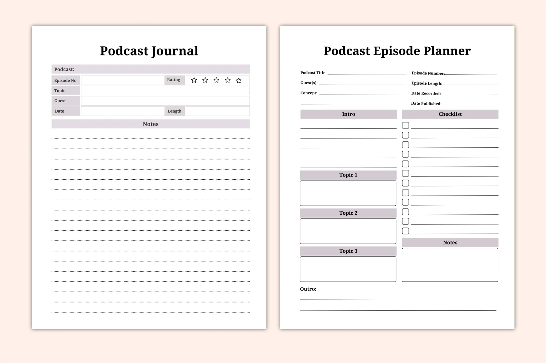 Podcast Creator Planner Guide - Image 2