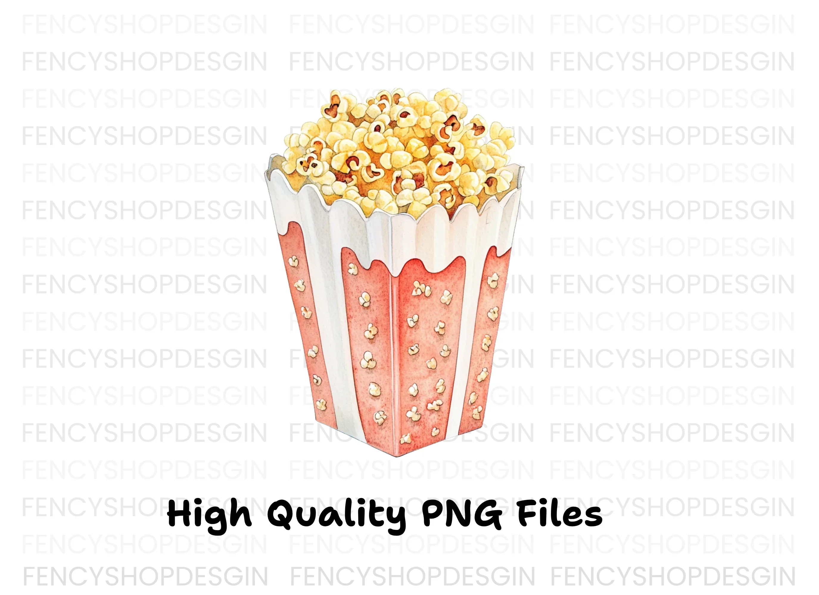 Popcorn Boxes Clipart Bundle - Image 2
