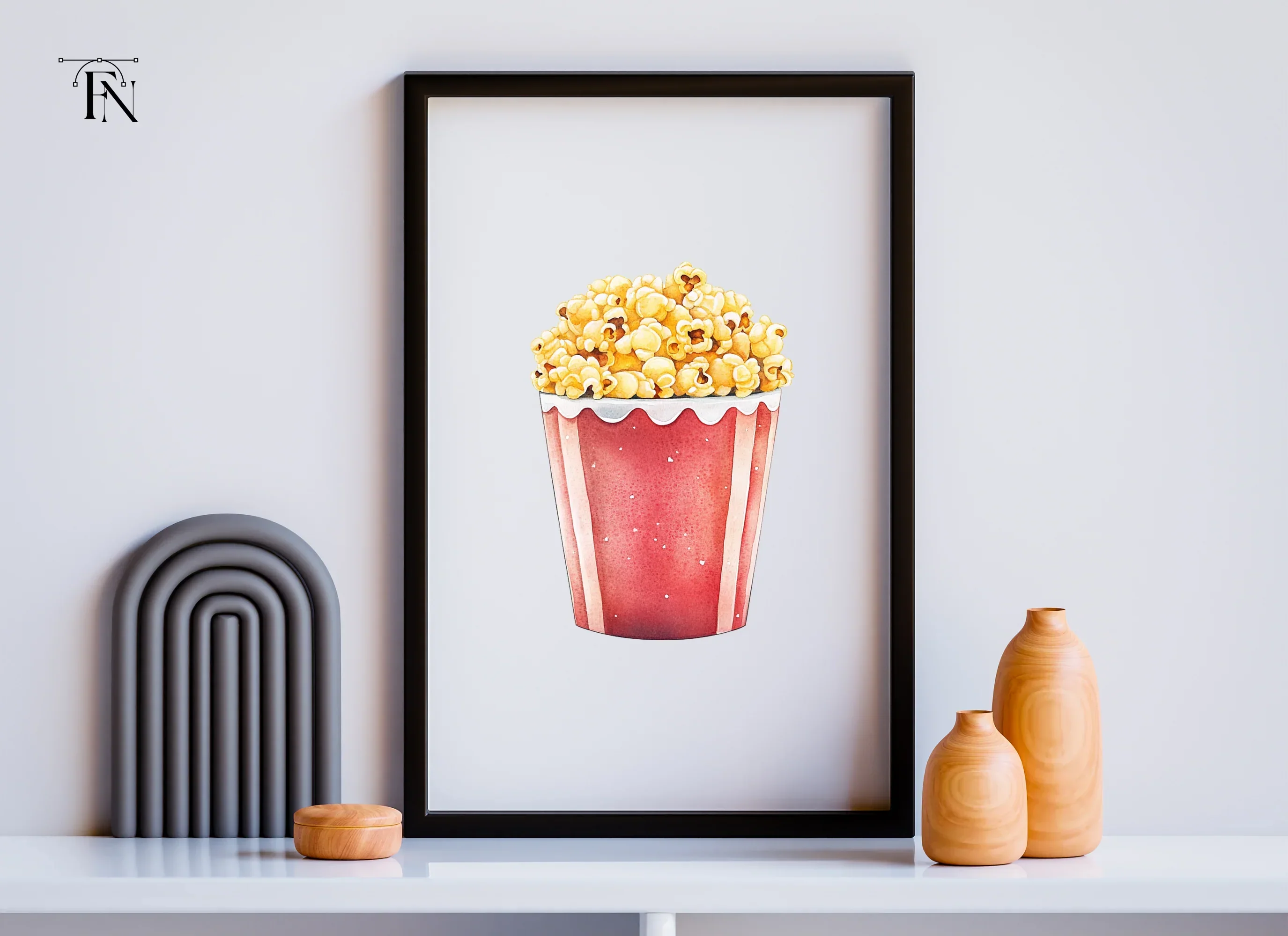 Popcorn Boxes Clipart Bundle - Image 3
