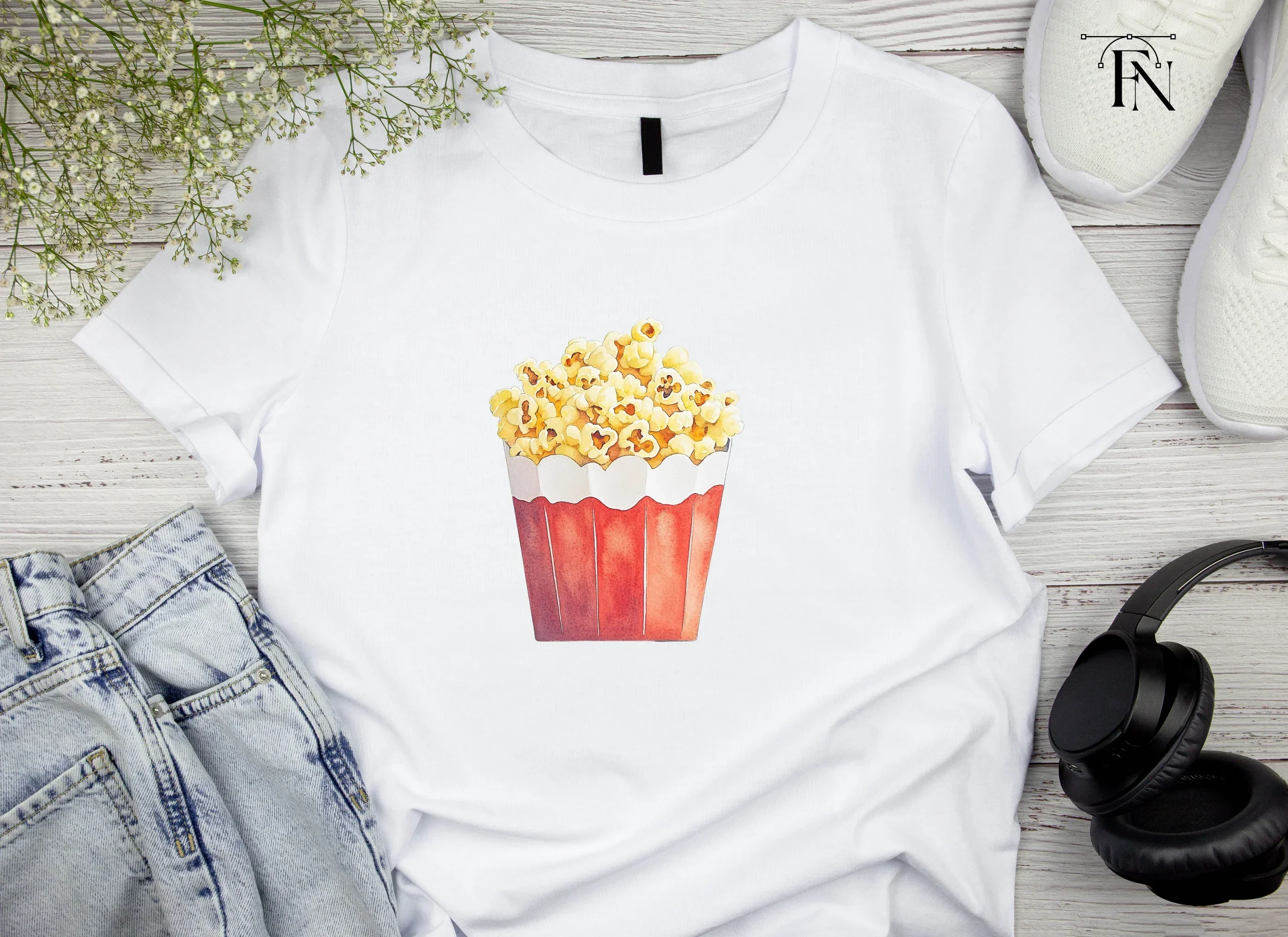 Popcorn Boxes Clipart Bundle - Image 5