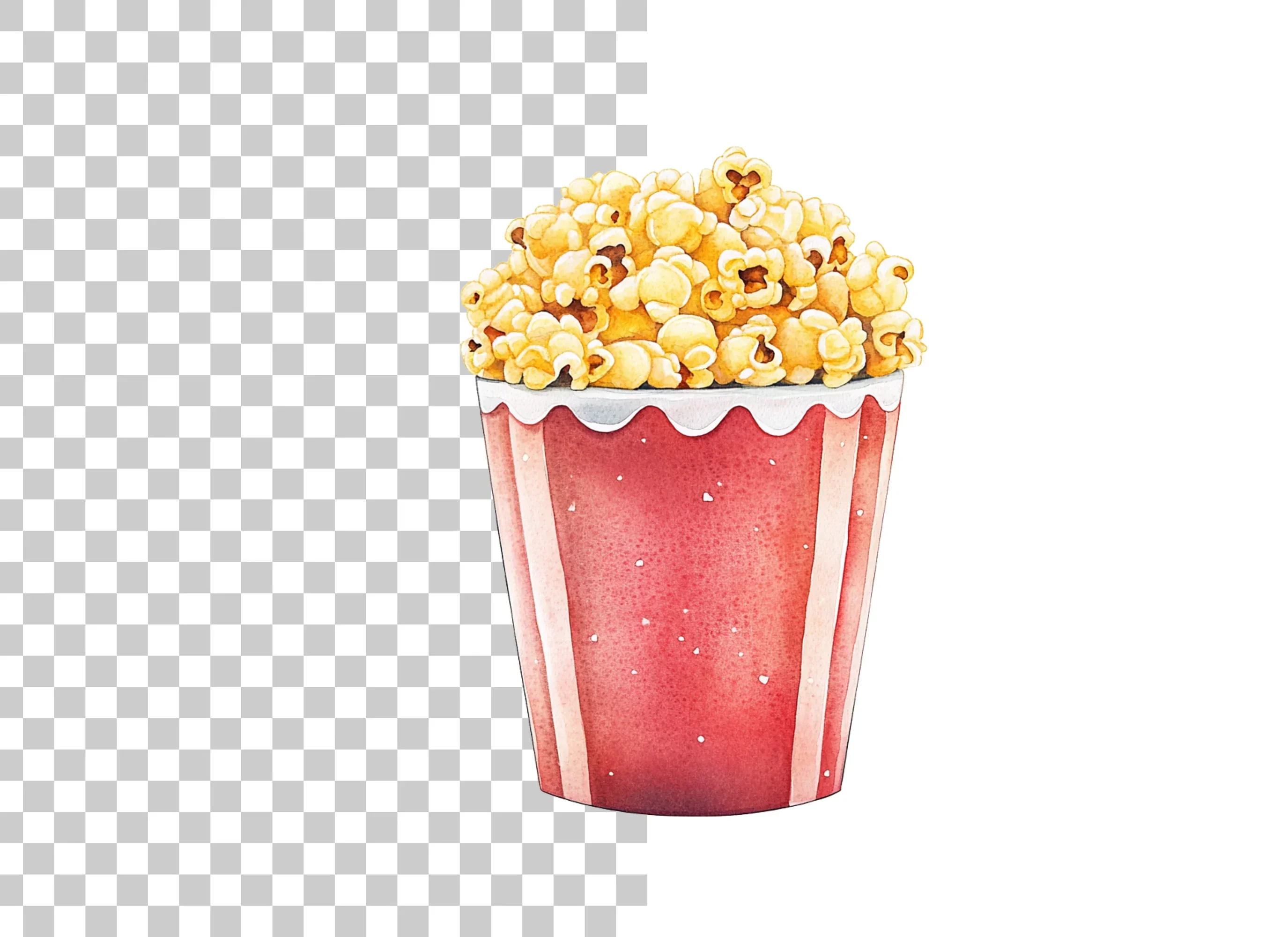 Popcorn Boxes Clipart Bundle - Image 6
