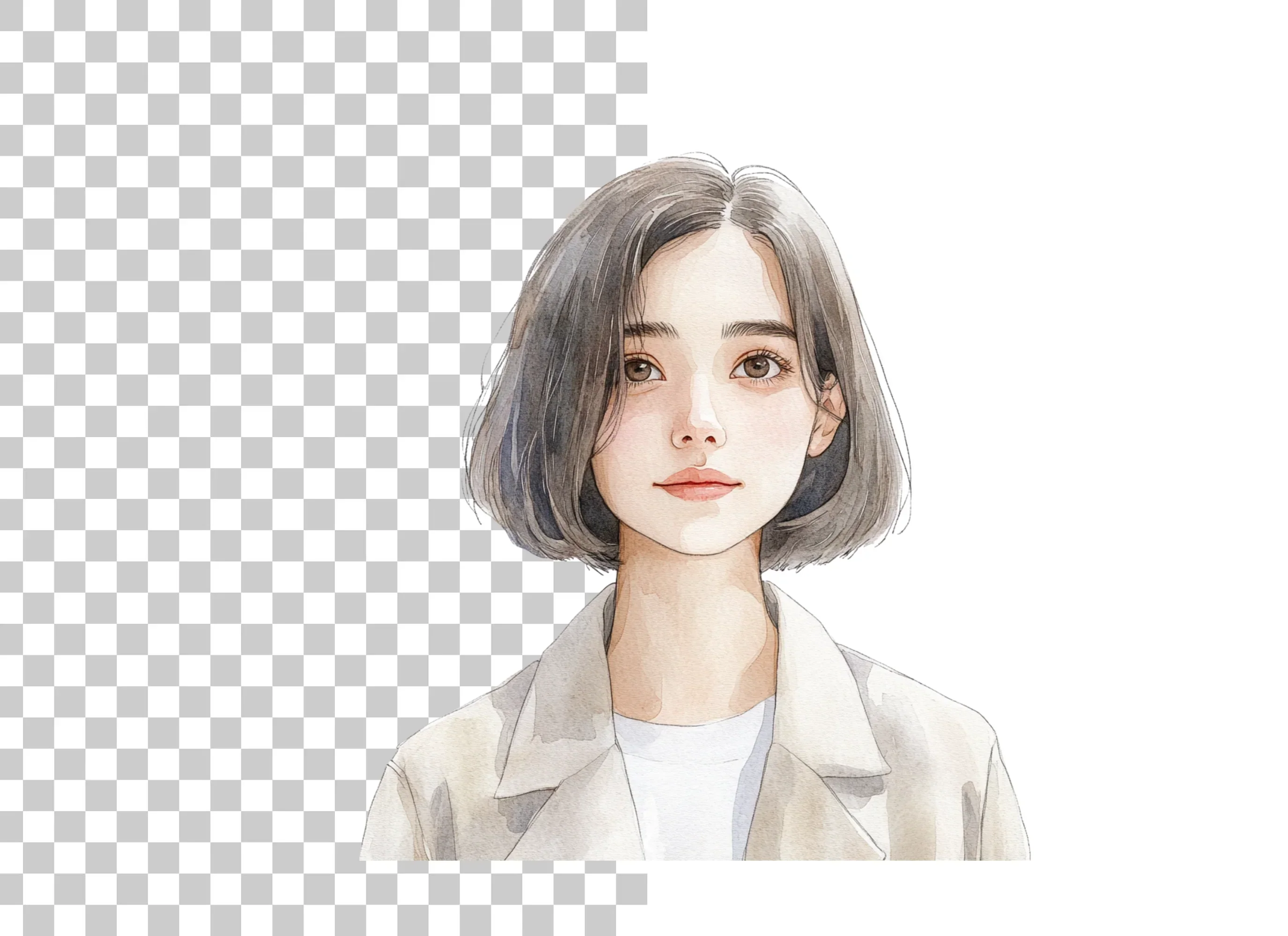 Portrait of Woman Clipart Bundle - Image 2
