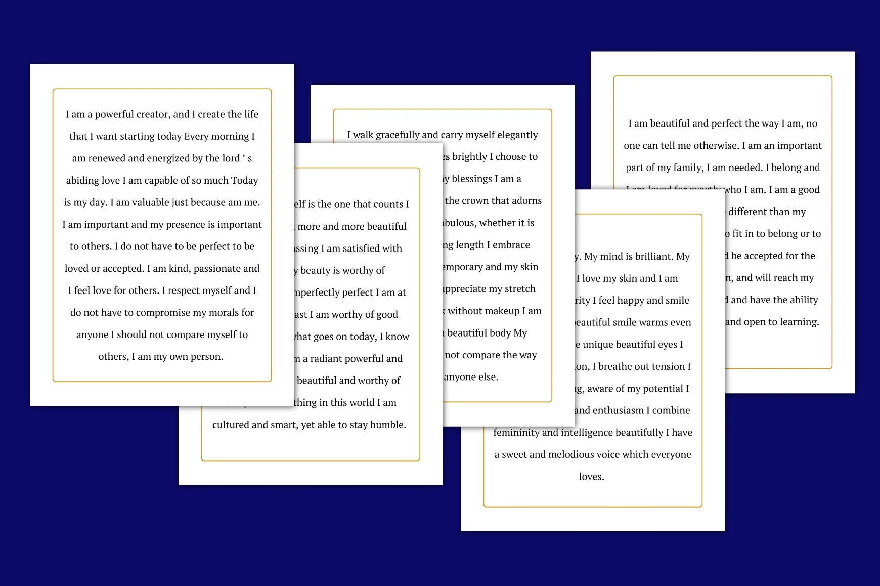Positive Affirmations Planner for Women - Image 5