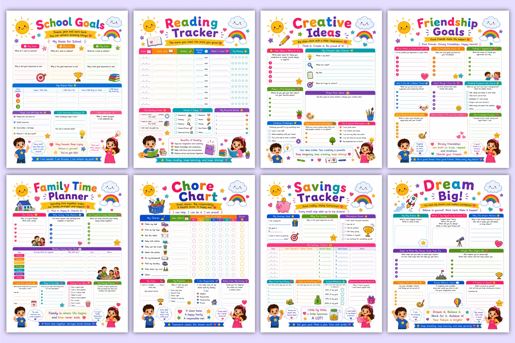 Positive Mind For Kids Planner - Image 4