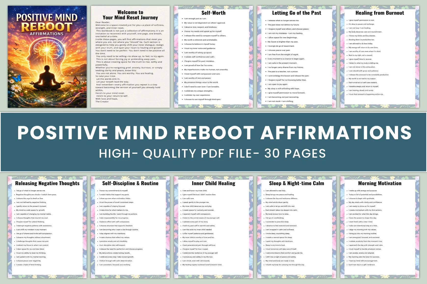 Positive Mind Reboot Journal