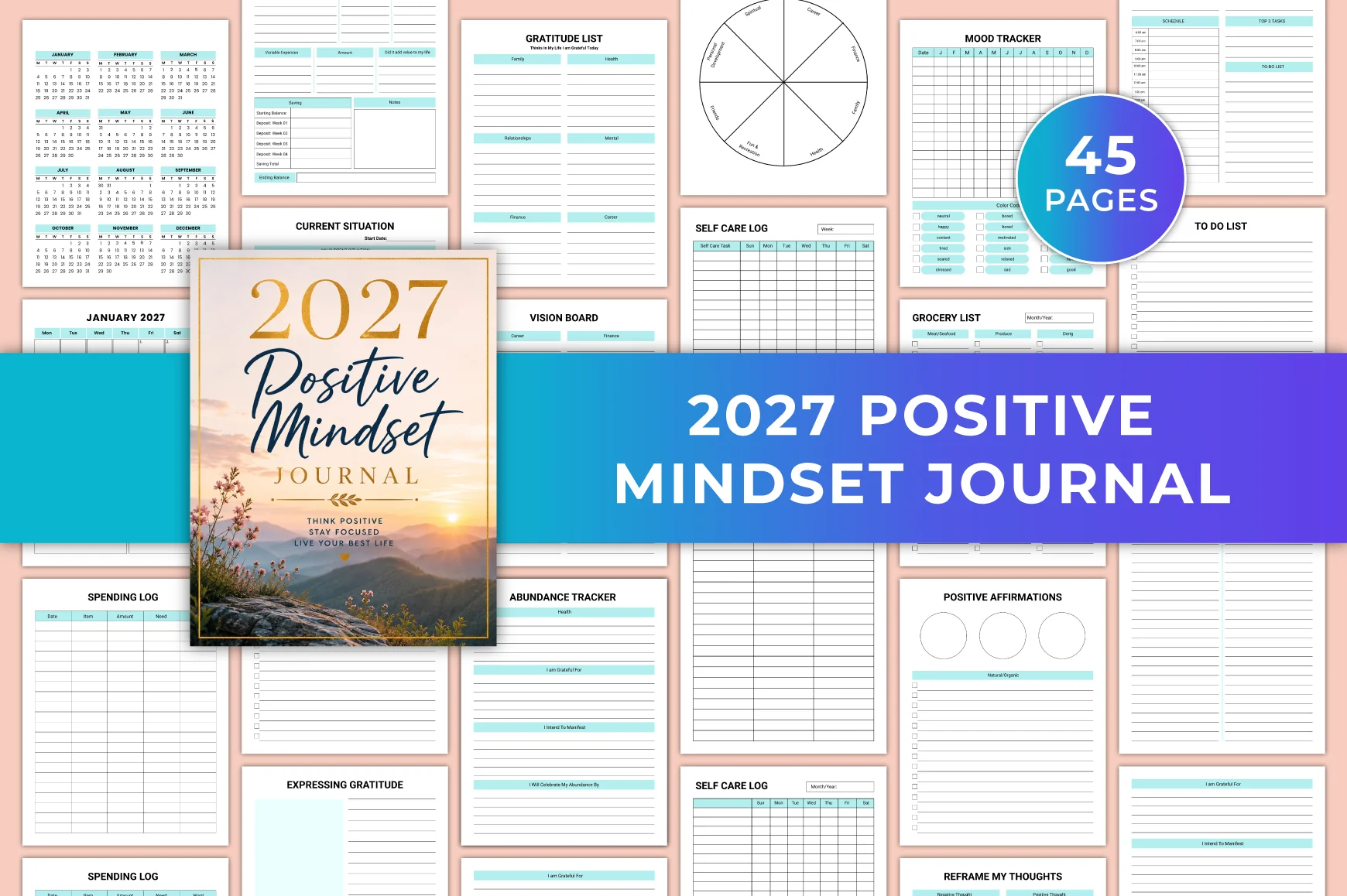 Positive Mindset Journal