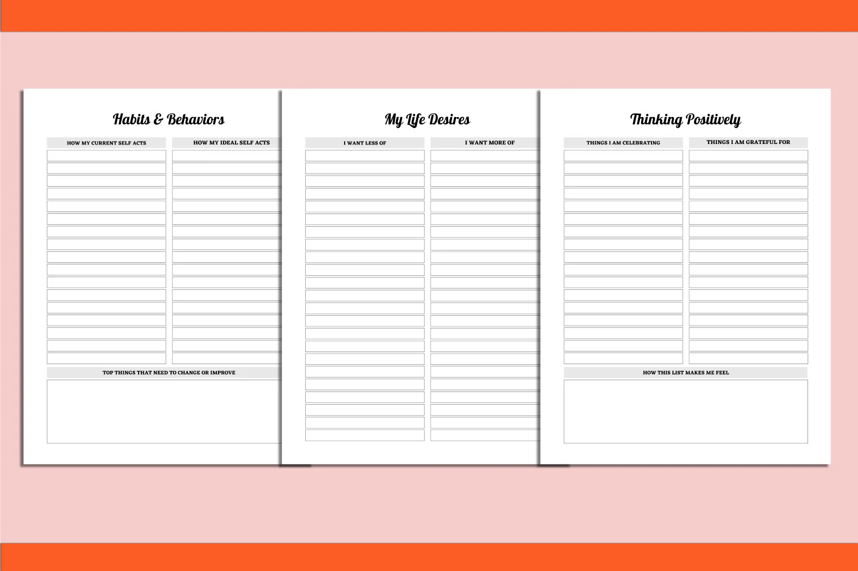 Positive Mindset Planner - Image 4