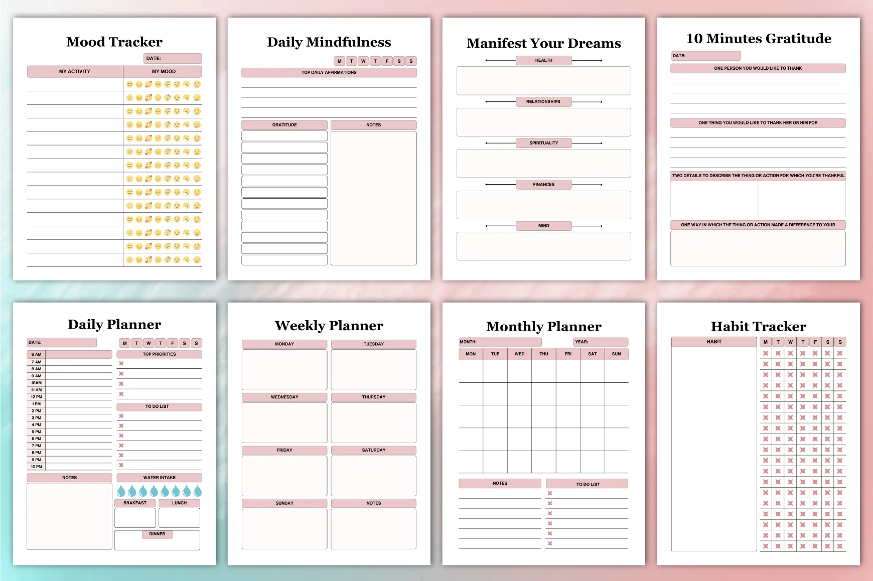 Positive Mindset Planner - Image 5