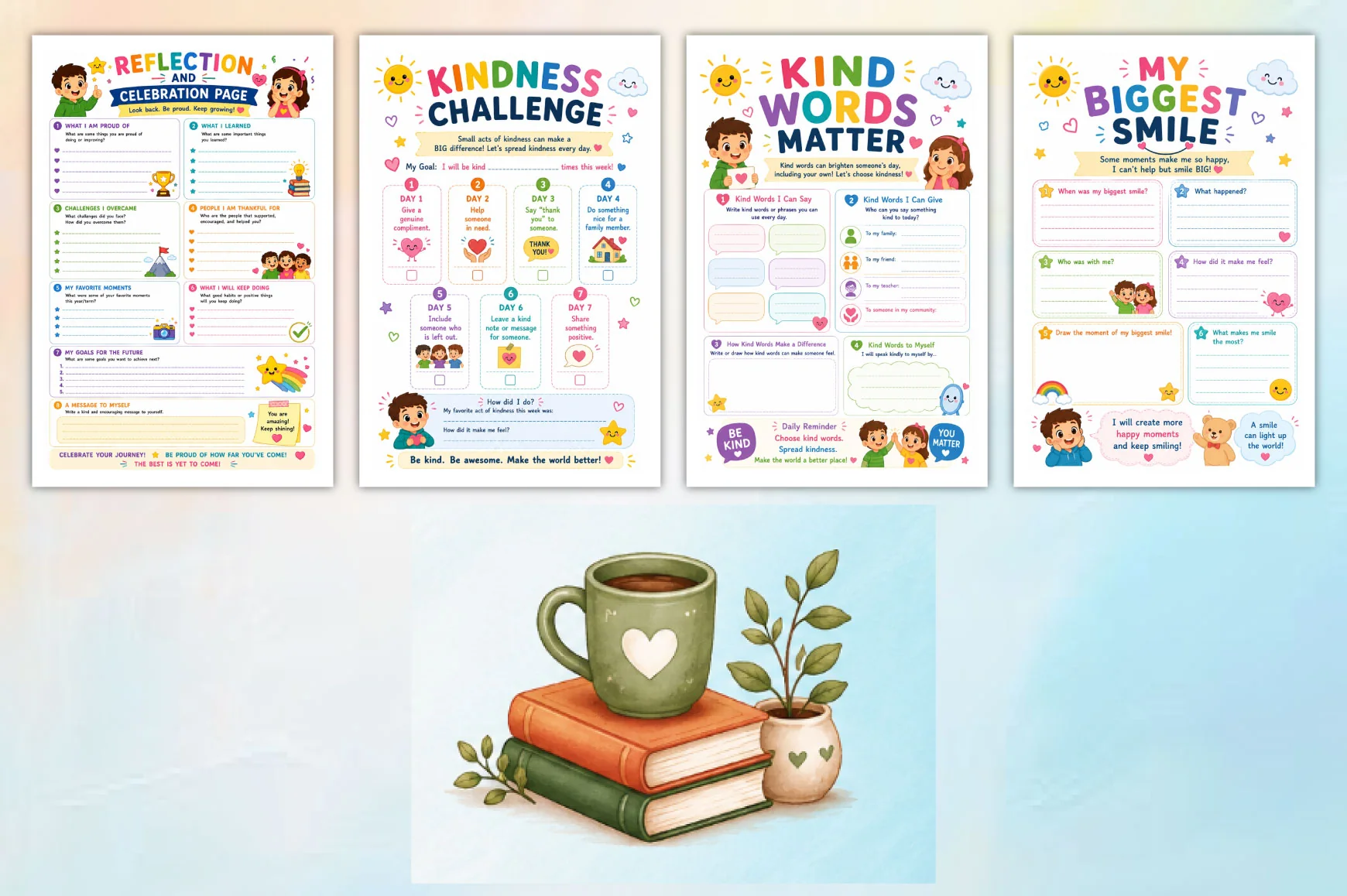 Positive Thinking For Kids Workbook - Image 4