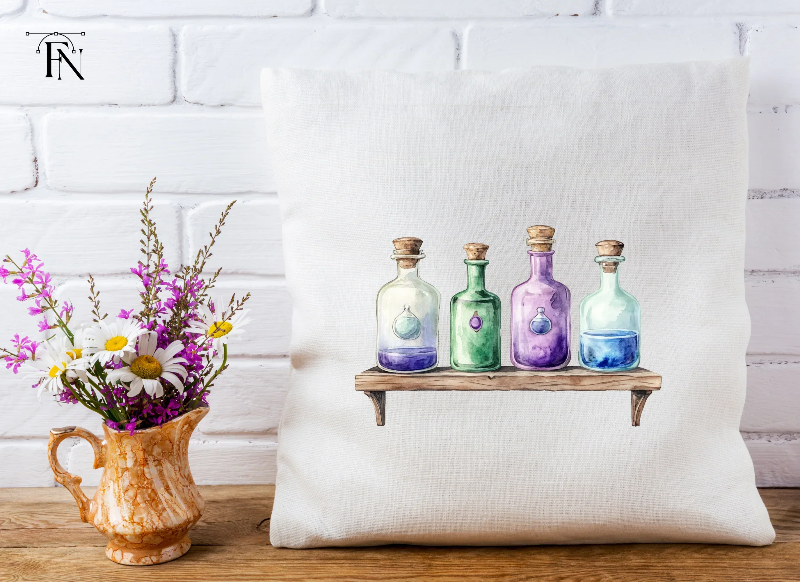 Potion Bottles Clipart Bundle - Image 4