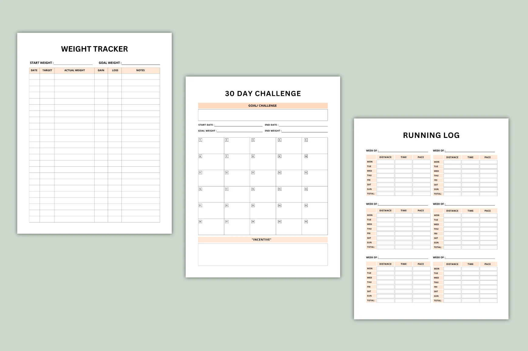Power Routine Fitness Planner - Image 2