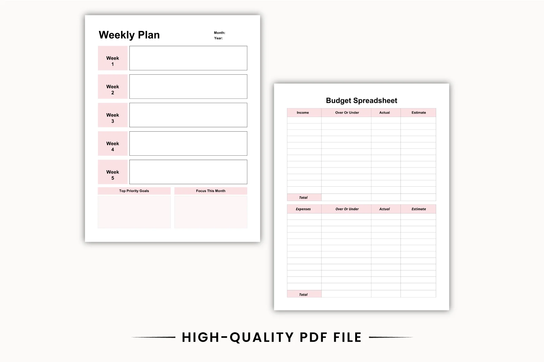 Pretty Babe Planner - Image 3