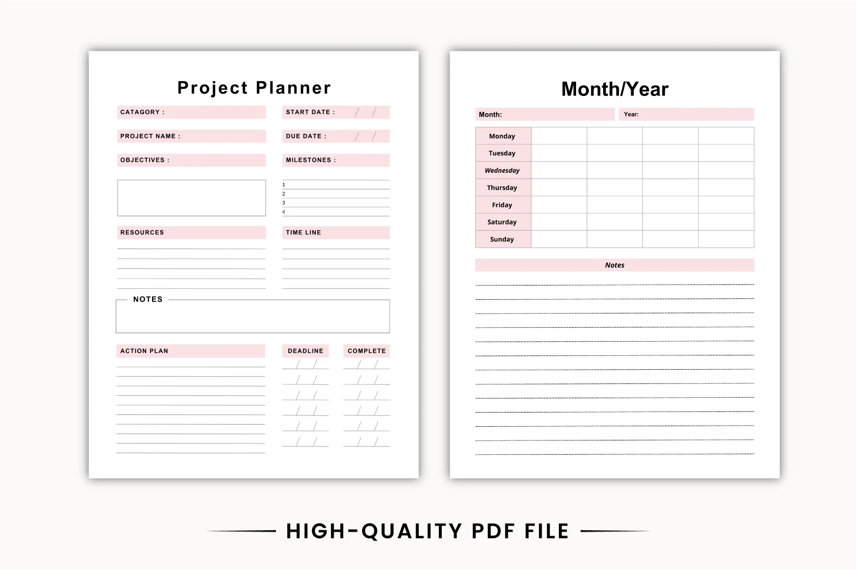 Pretty Babe Planner - Image 4
