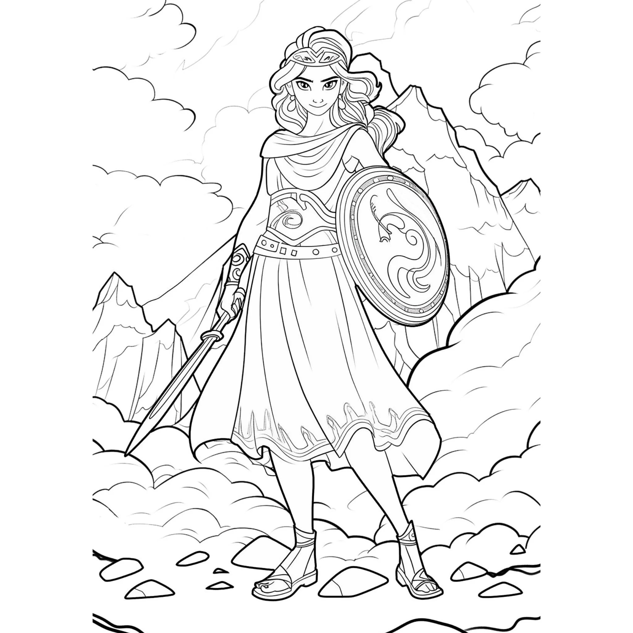 Princess Coloring Book 0441 - Image 2