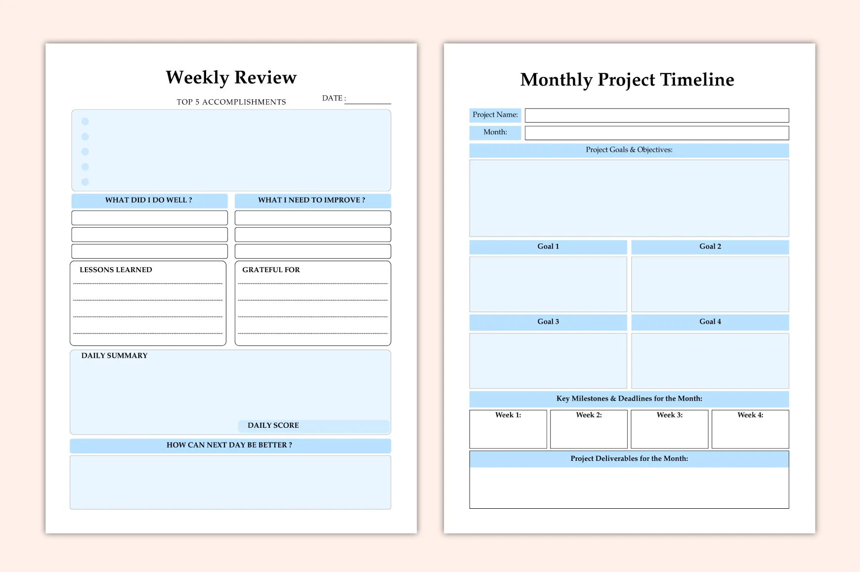 Project Management Planner - Image 2