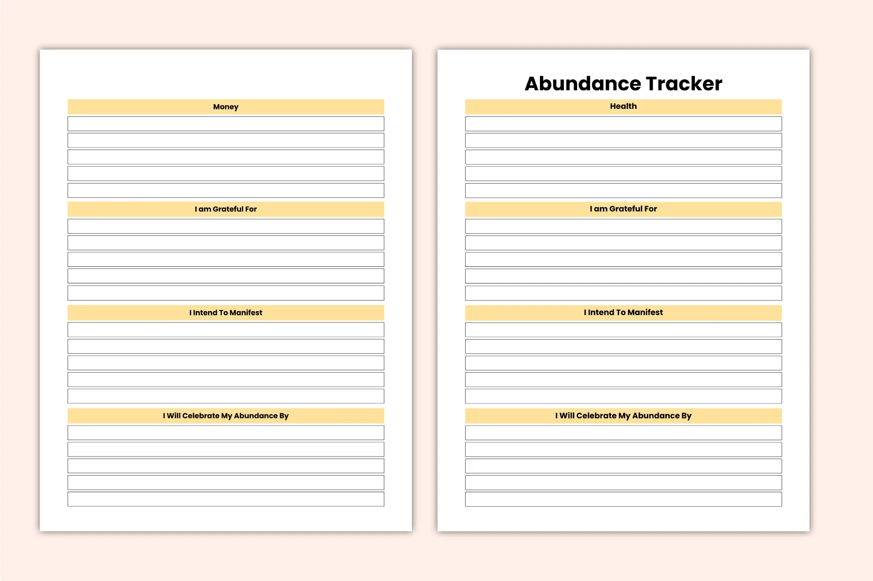 Prosperity Mindset Journal - Image 3