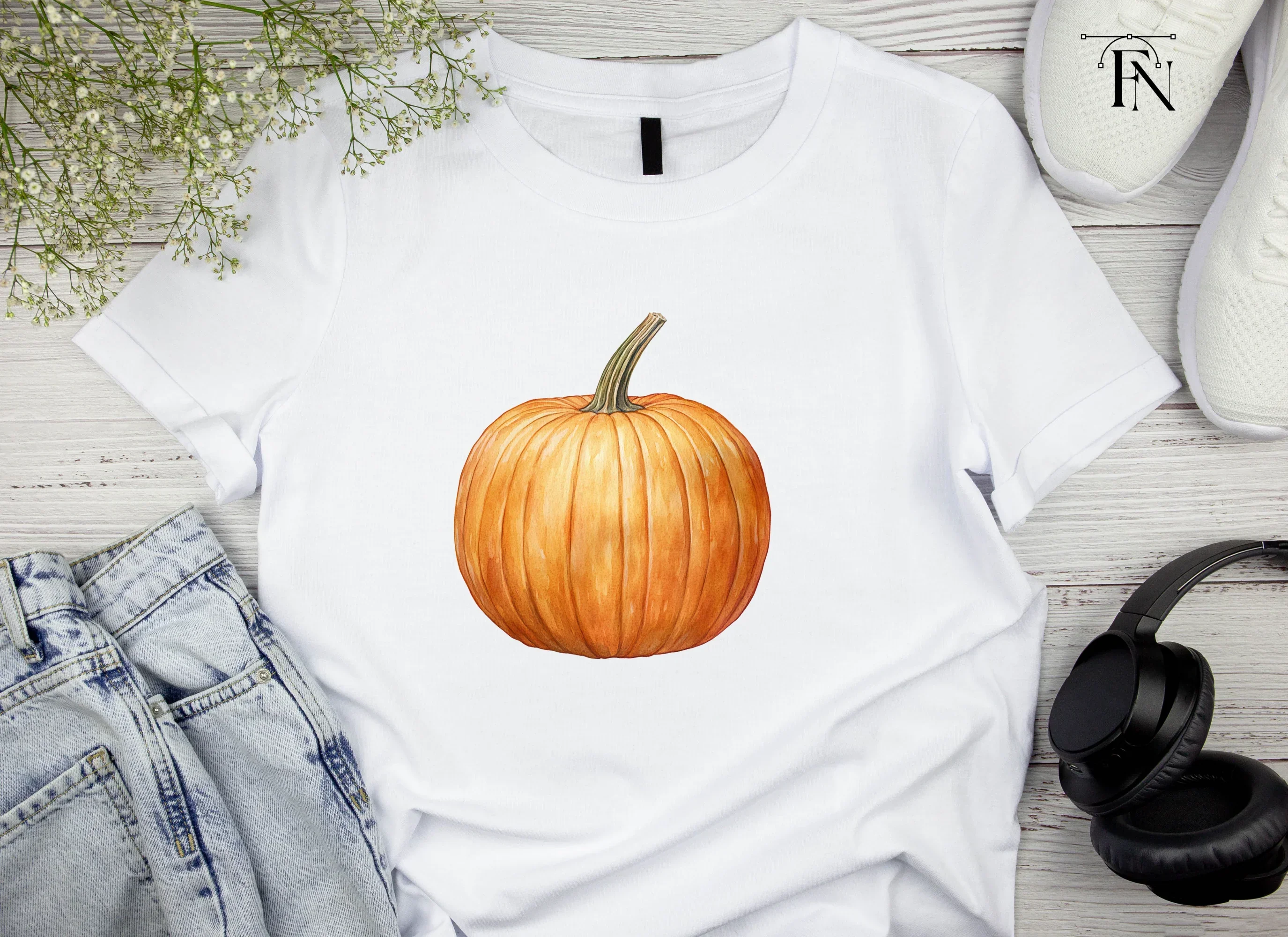 Pumpkin Fall Clipart Bundle - Image 5