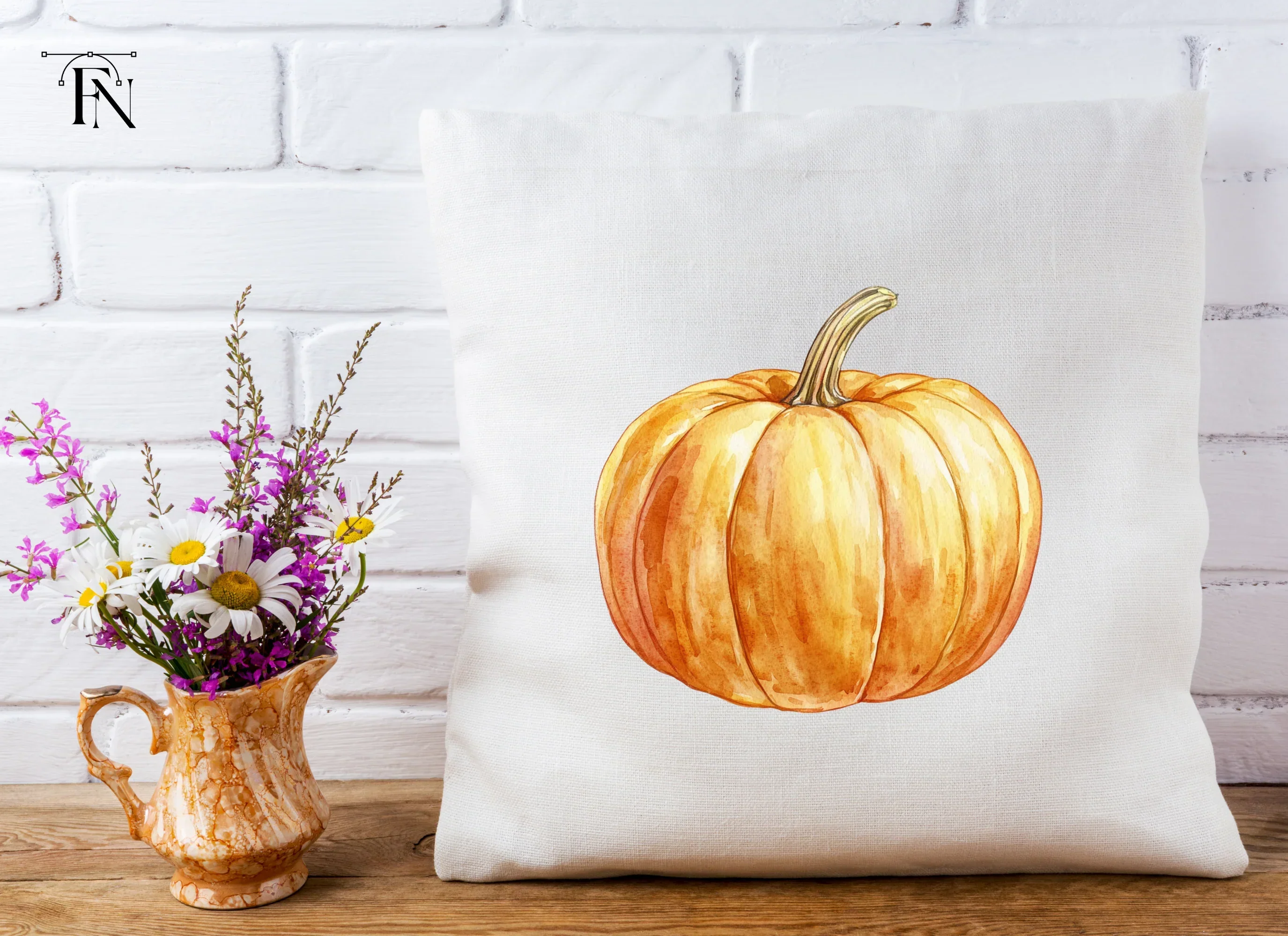 Pumpkins Clipart Bundle - Image 5