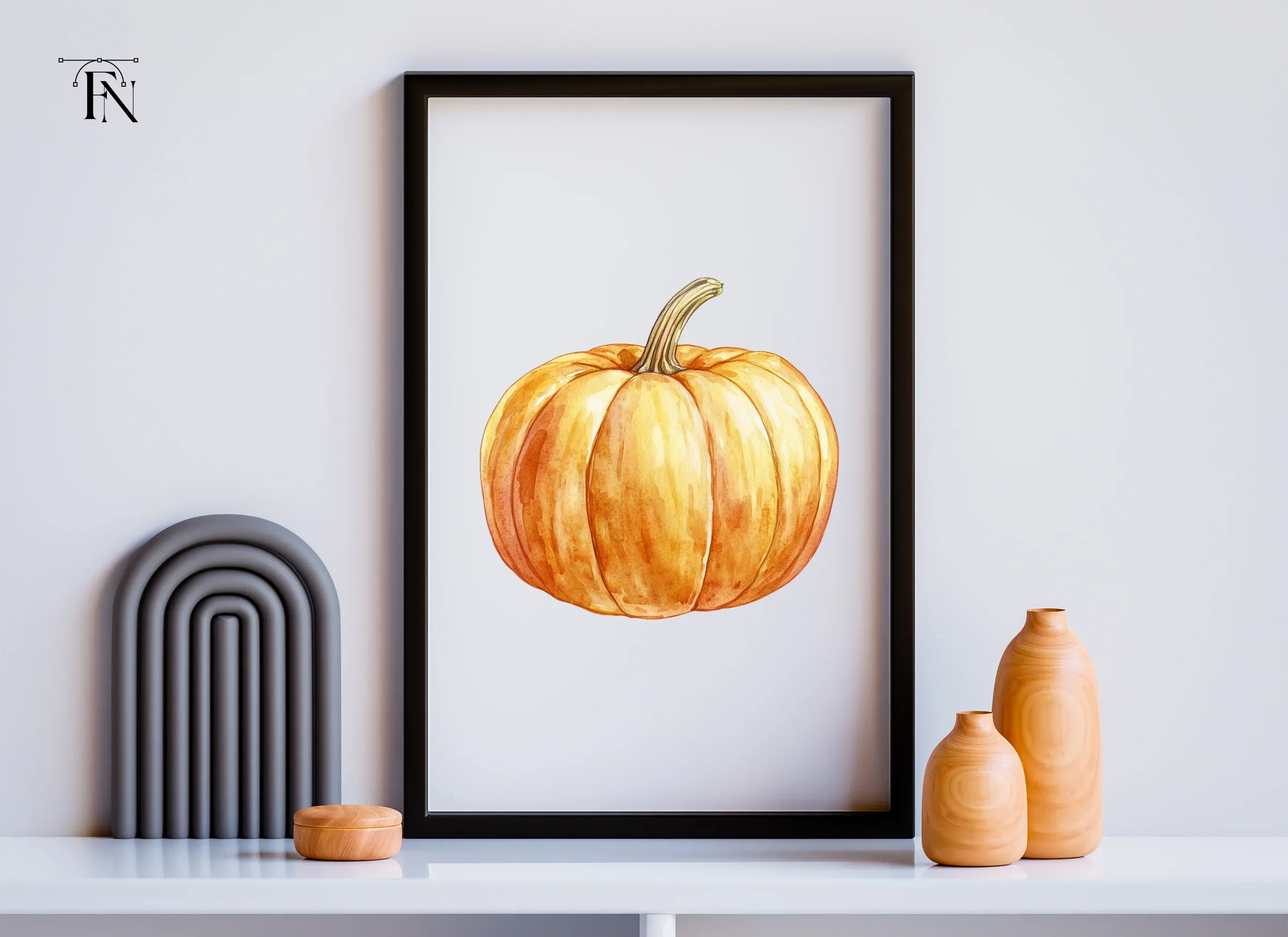 Pumpkins Clipart Bundle - Image 6
